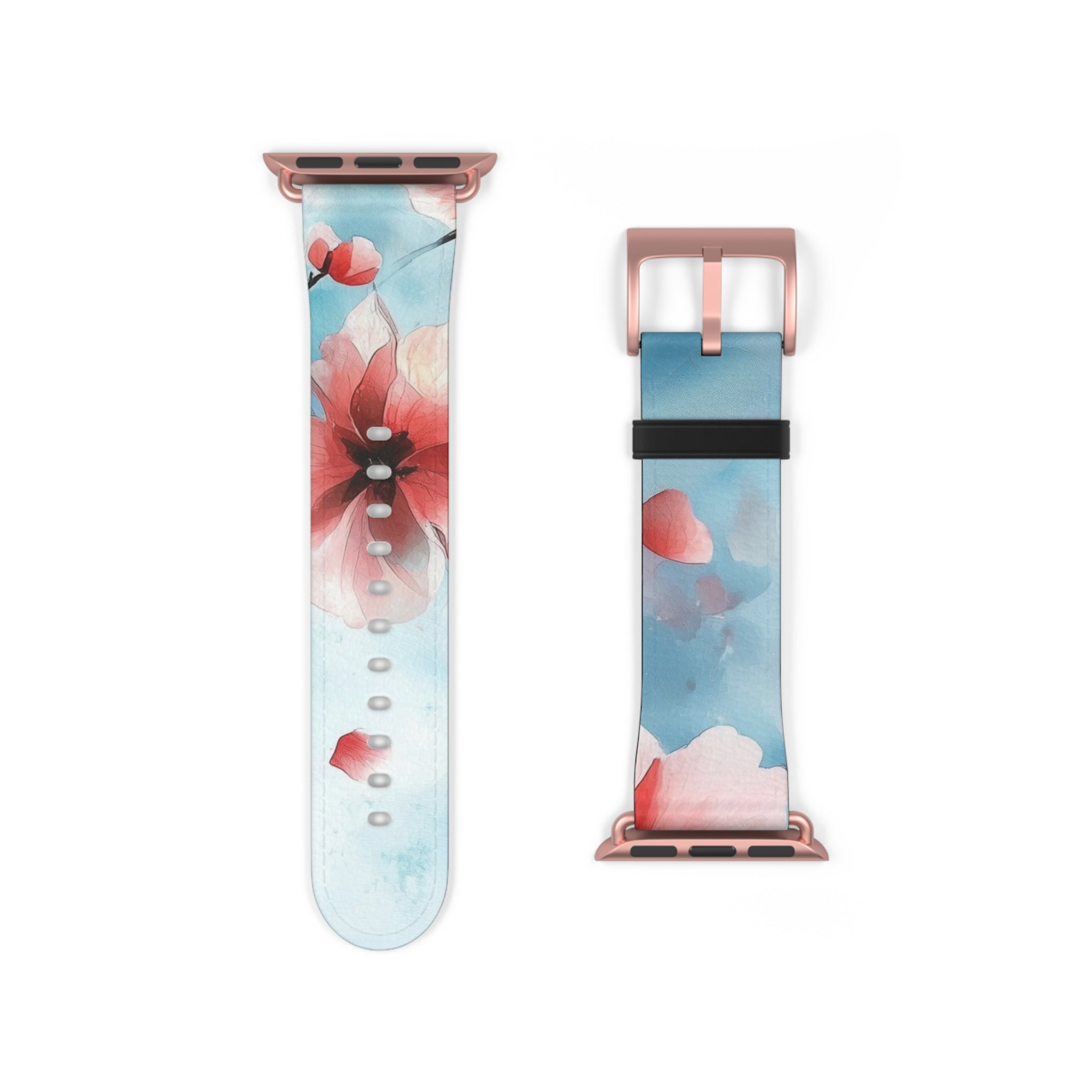 Pink Bloom Drift - Watch Band