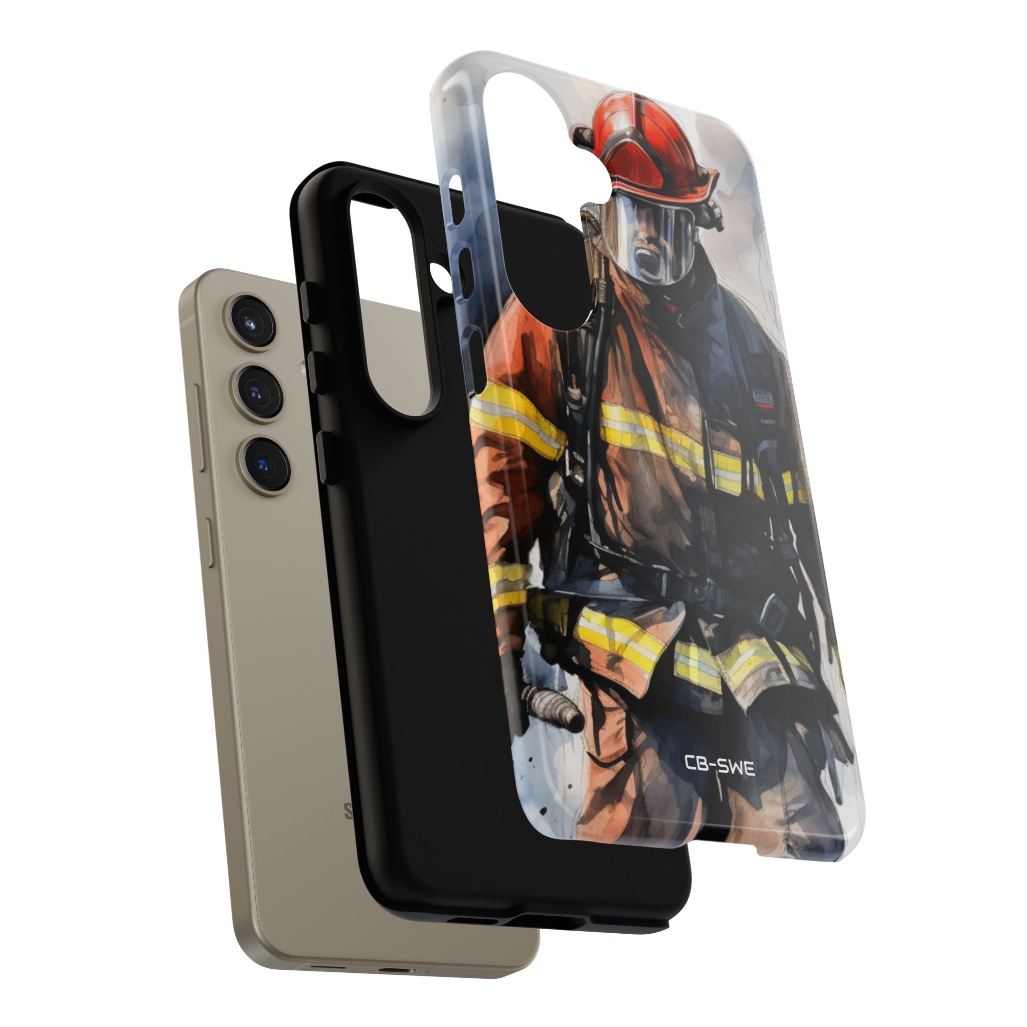 Firefighter In Motion - Samsung Case