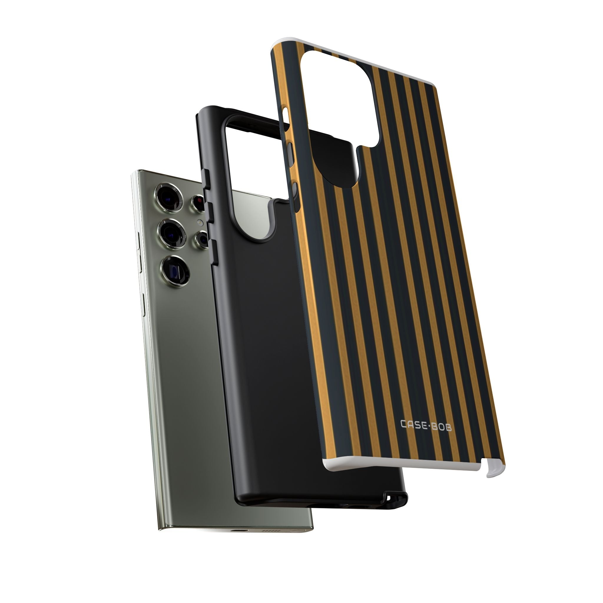 Golden Stripes Samsung S23 Ultra Case - Tough