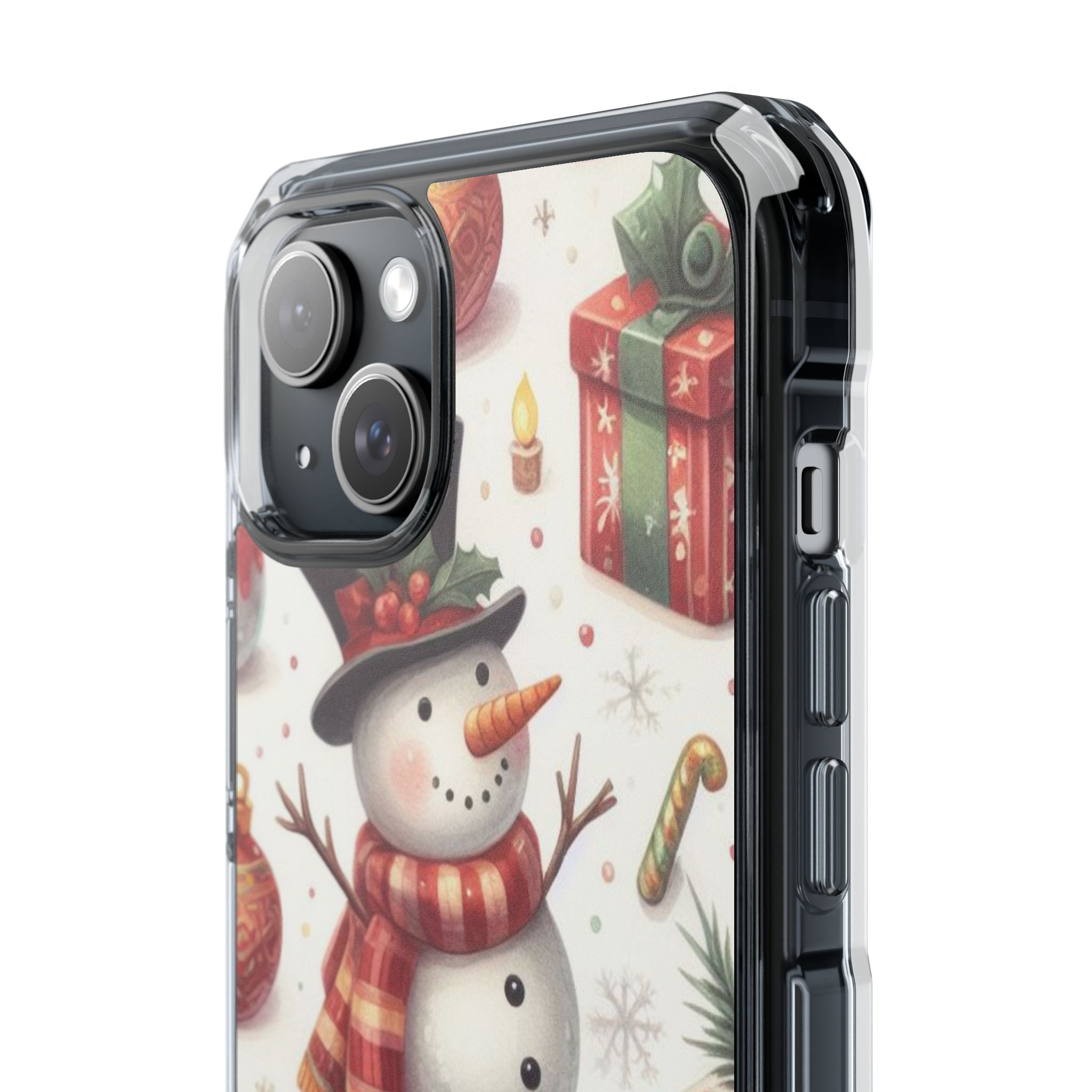 Snowman Welcomes Joy iPhone Case - Impact