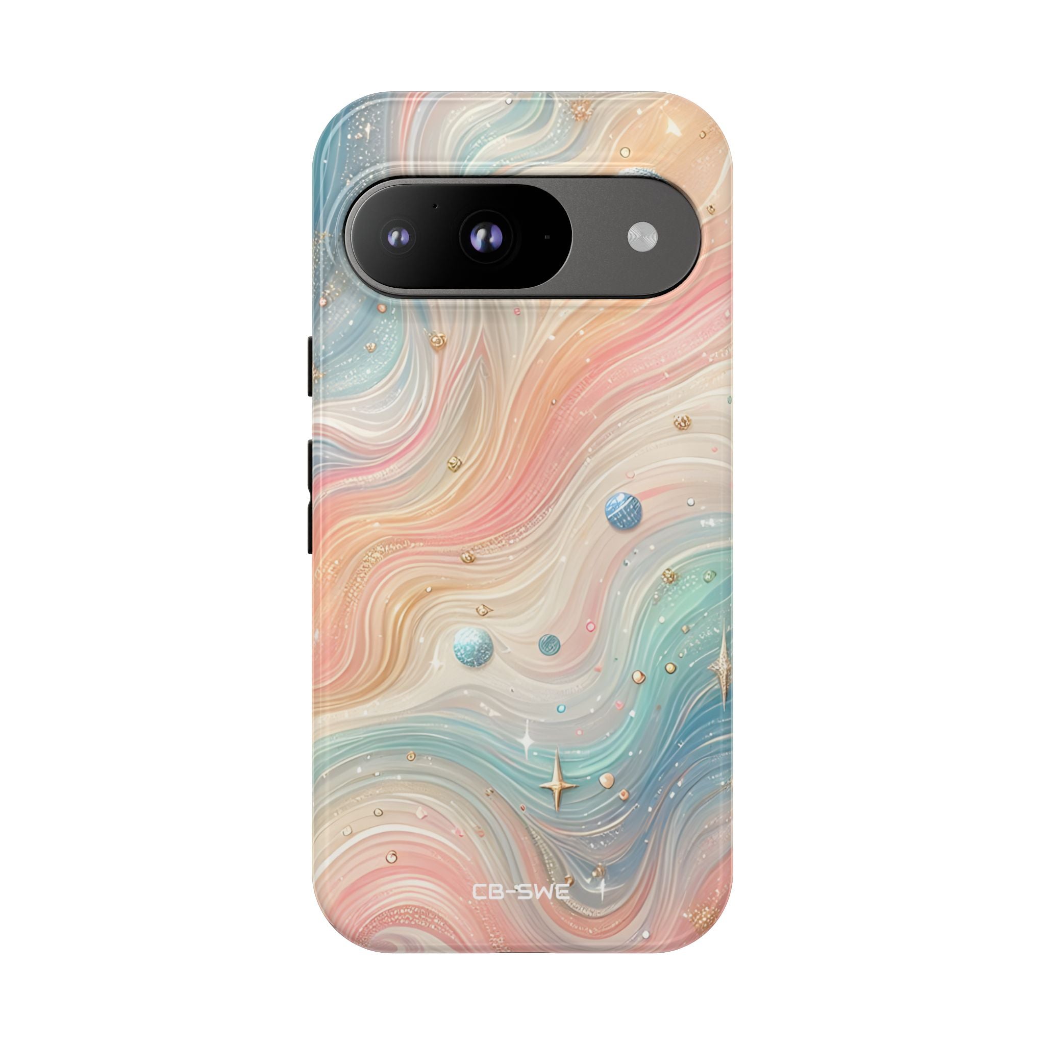 Celestial Waves Dance - Google Pixel Case