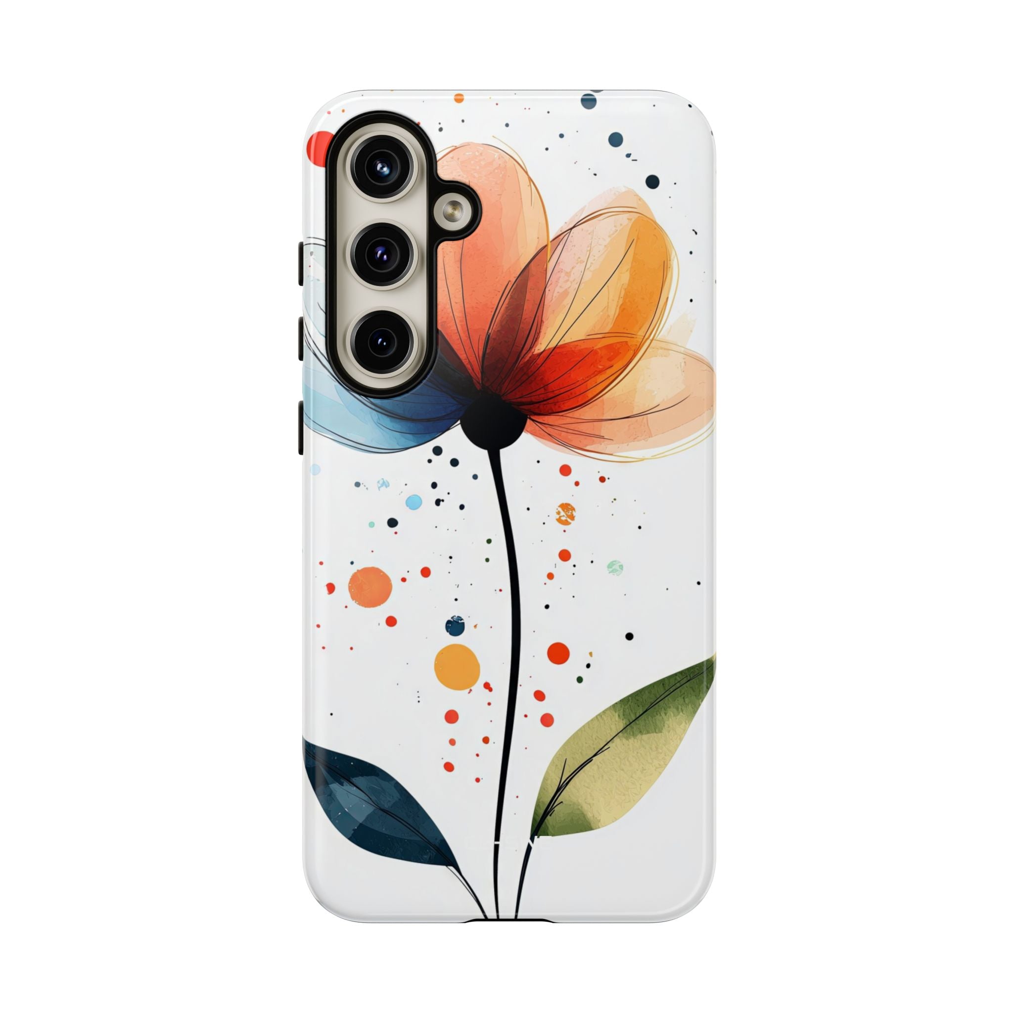 Vibrant Floral Blooms - Samsung Case