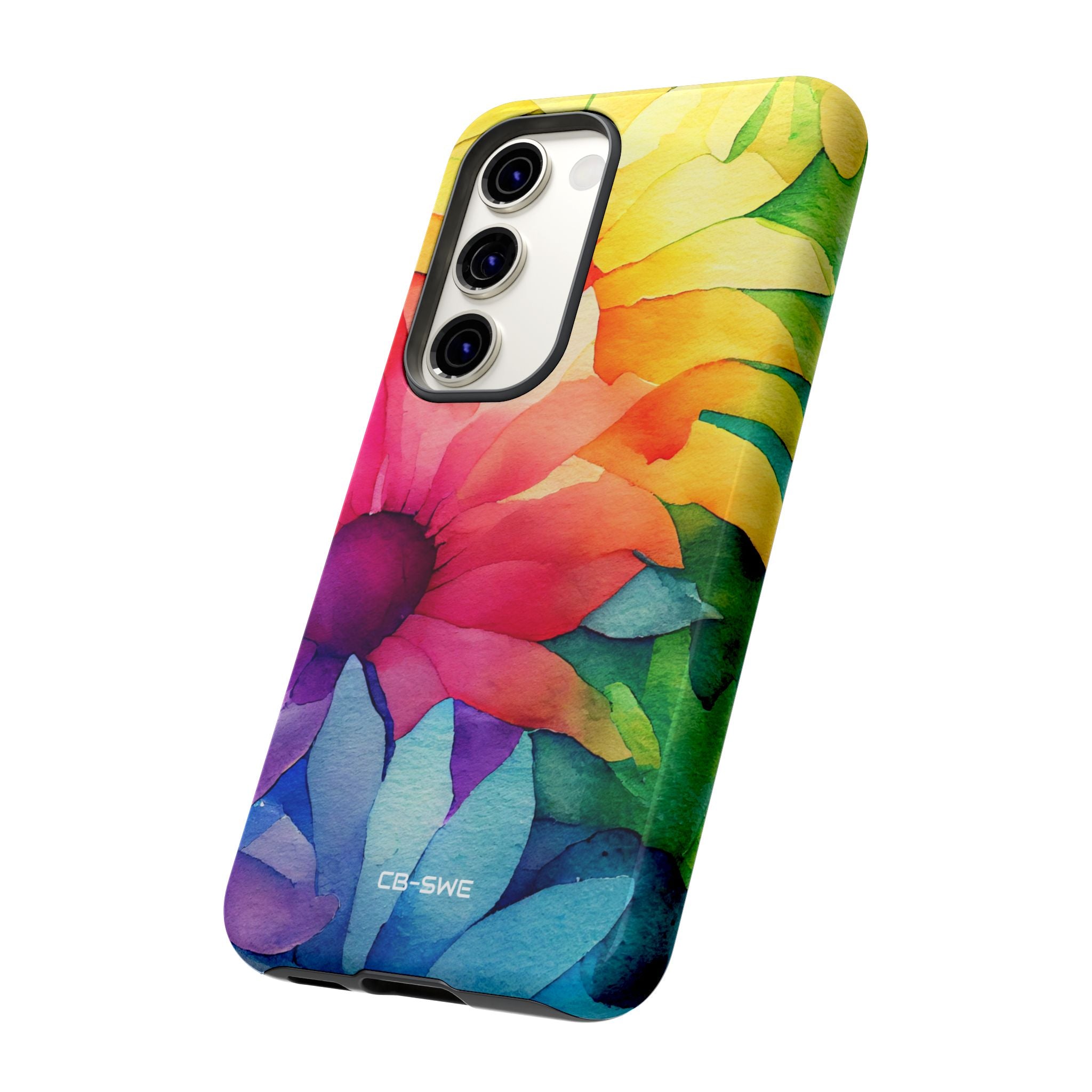Vibrant Floral Symphony - Samsung Case