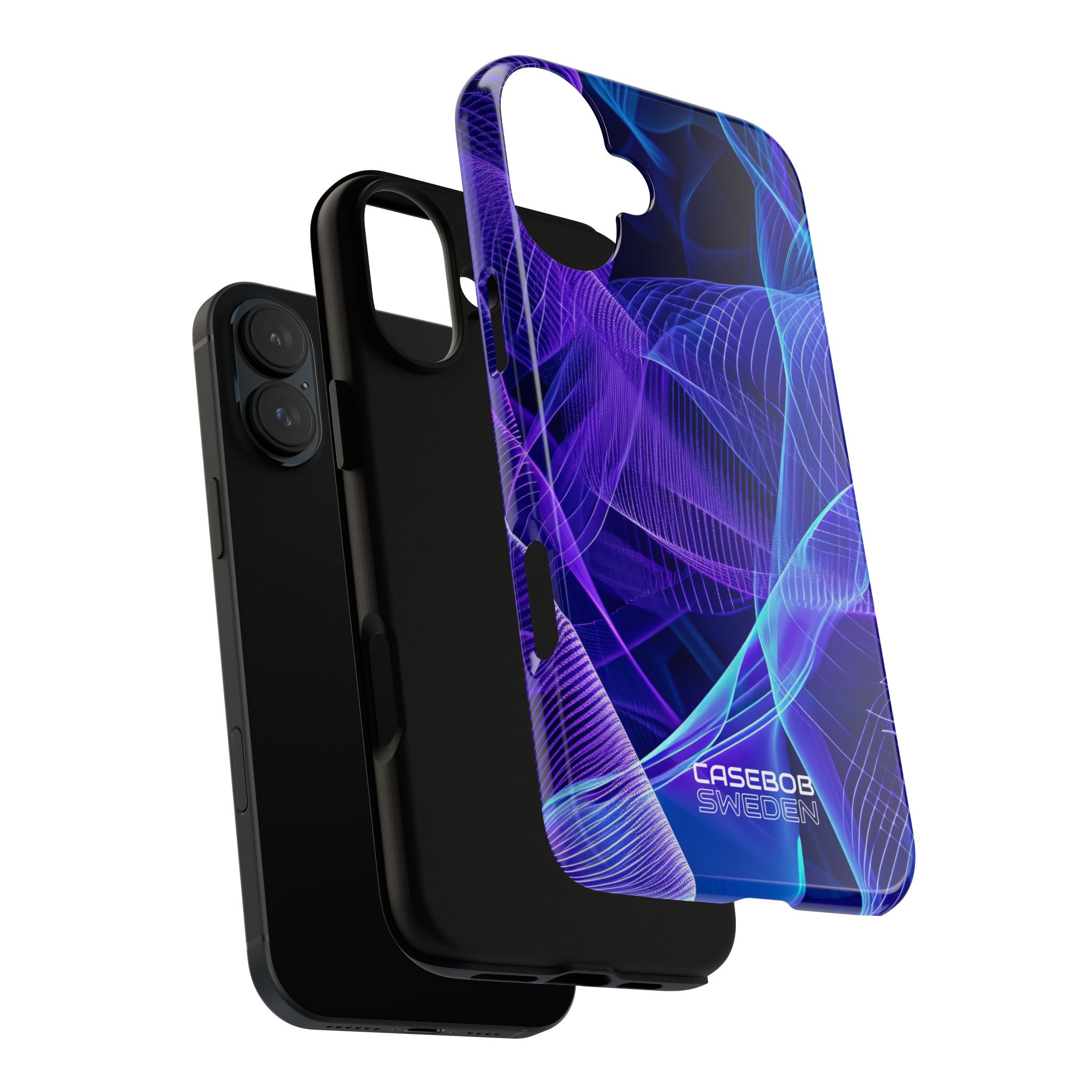Electric Waveforms iPhone 16 - Tough