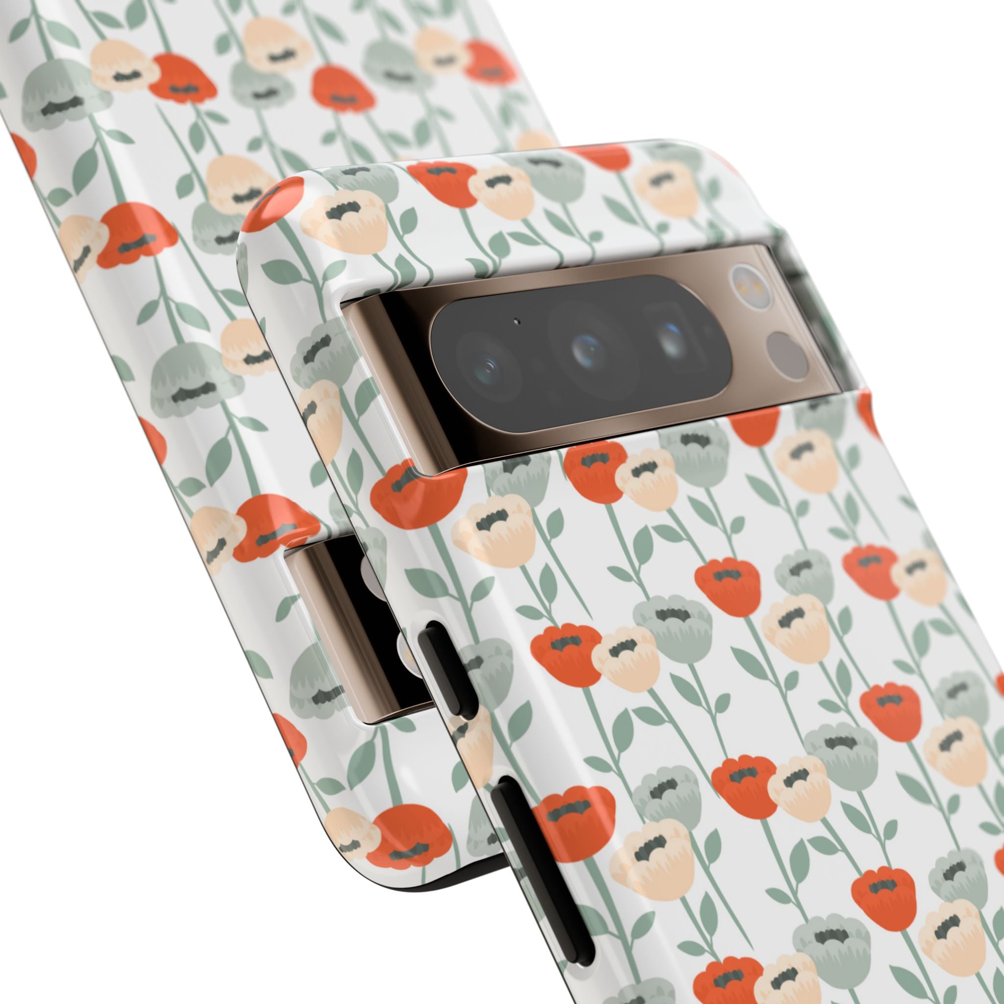 Minimalist Floral Elegance - Google Pixel Case