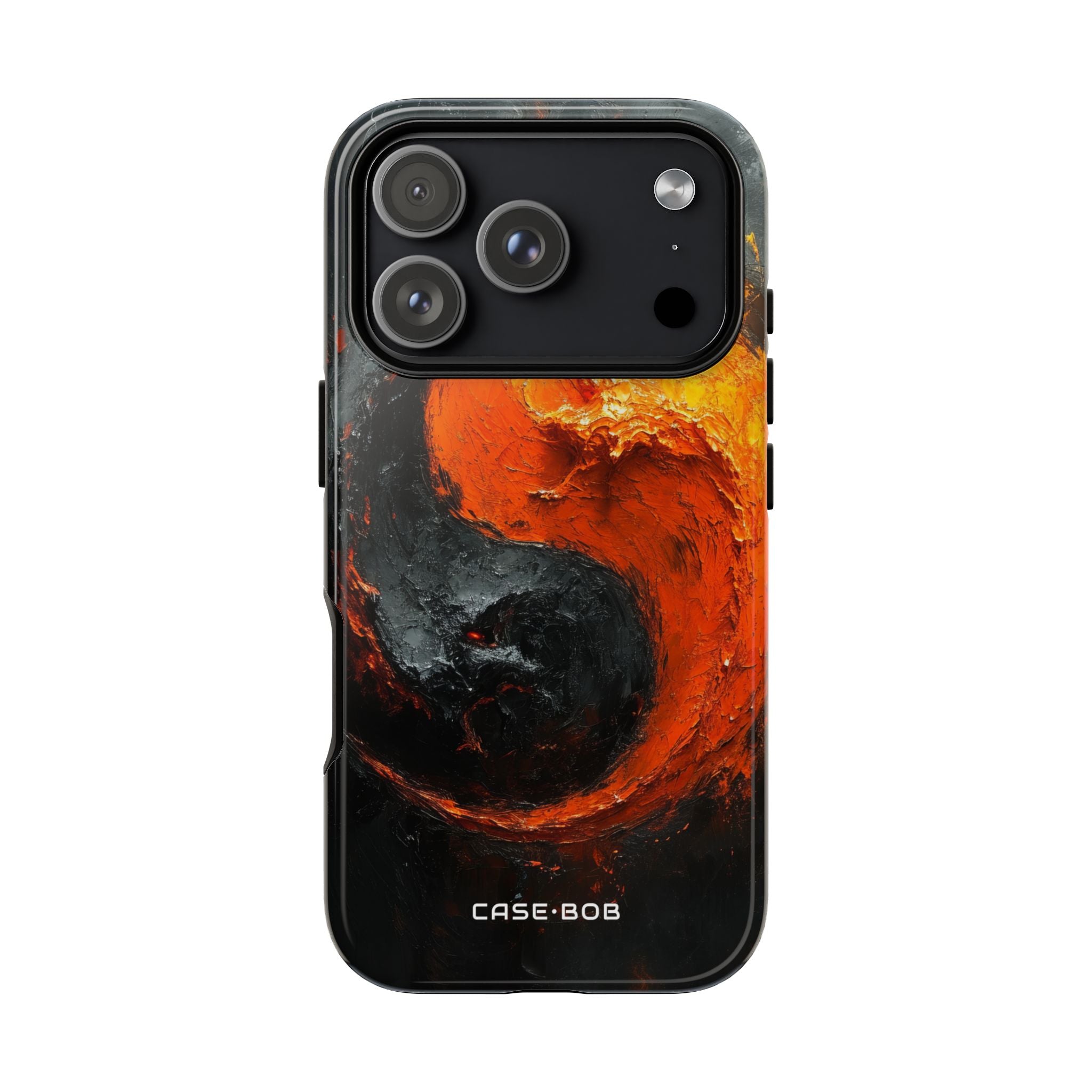 Molten Yin-Yang iPhone 17 Pro Case - Tough