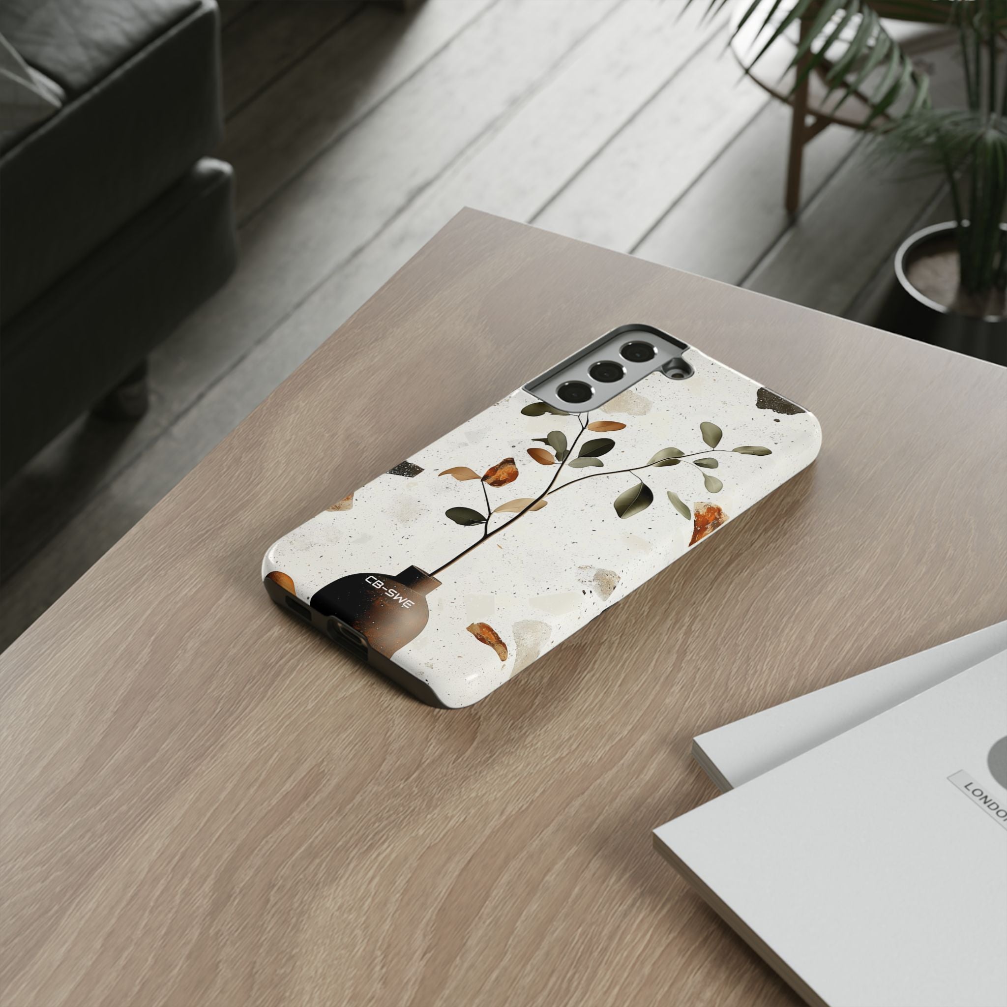 Vase Holds Leaves - Samsung Case