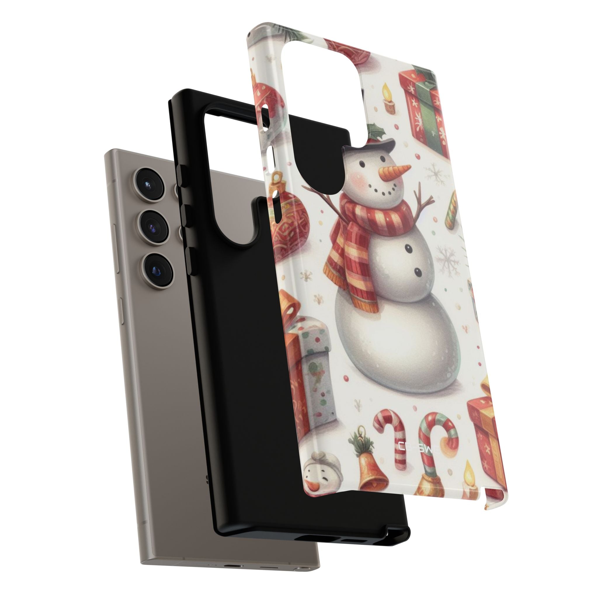 Snowman Wears Scarf - Samsung Case