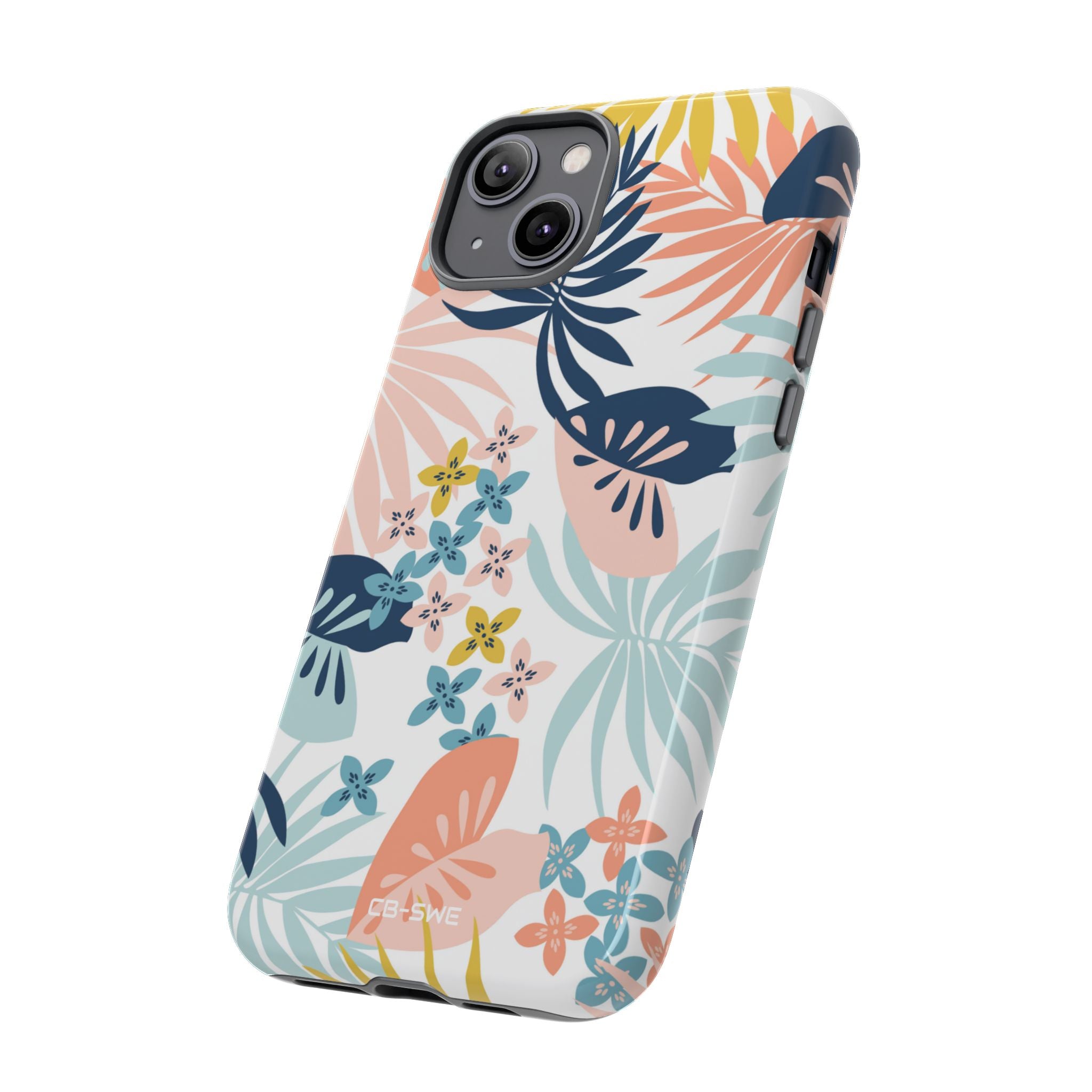 Tropical Foliage Blooms - iPhone Case