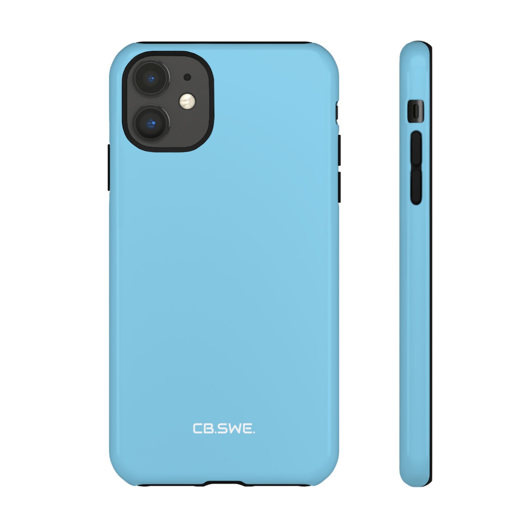 Sky Blue iPhone Case - Tough