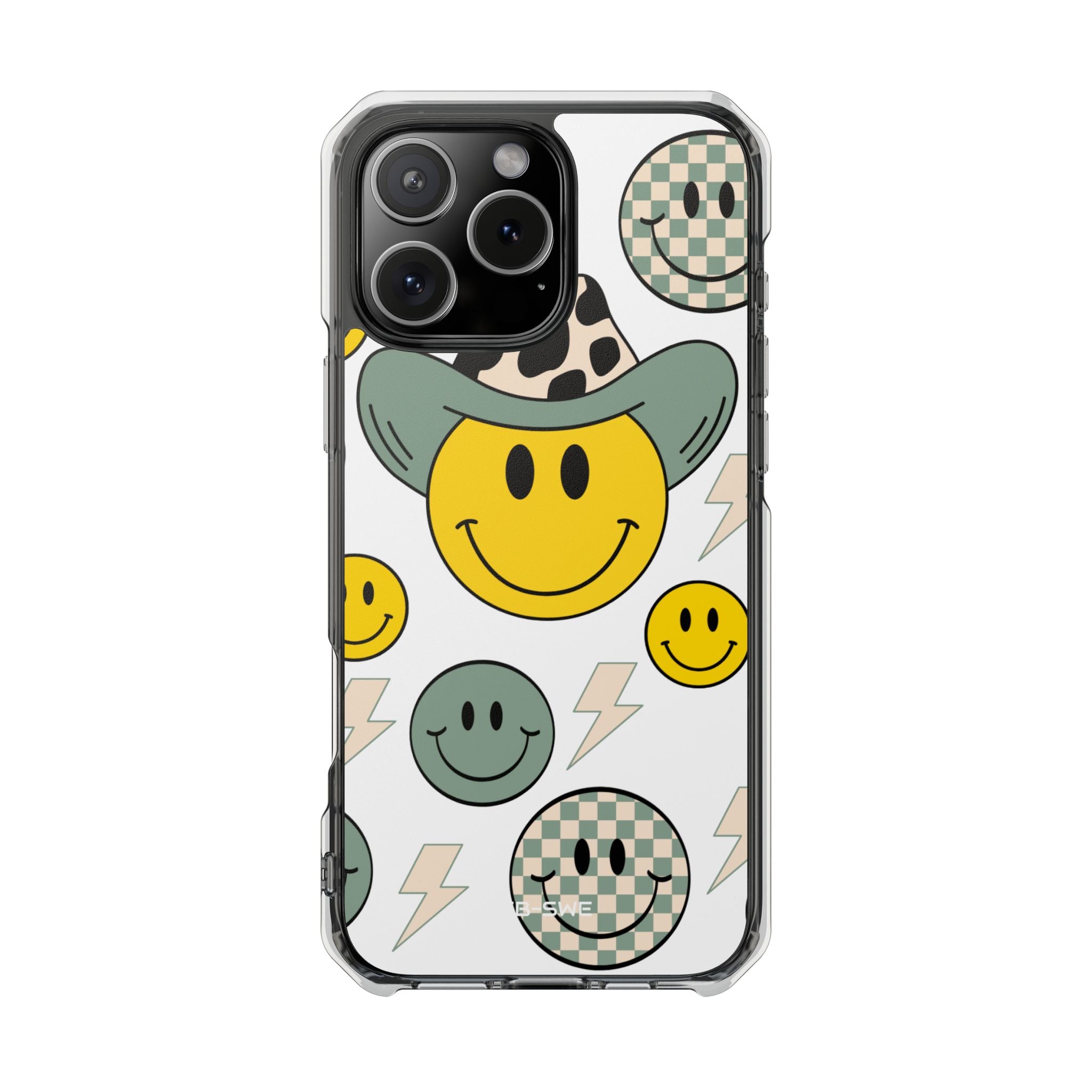 Pop Art Smiley Party iPhone Case - Impact