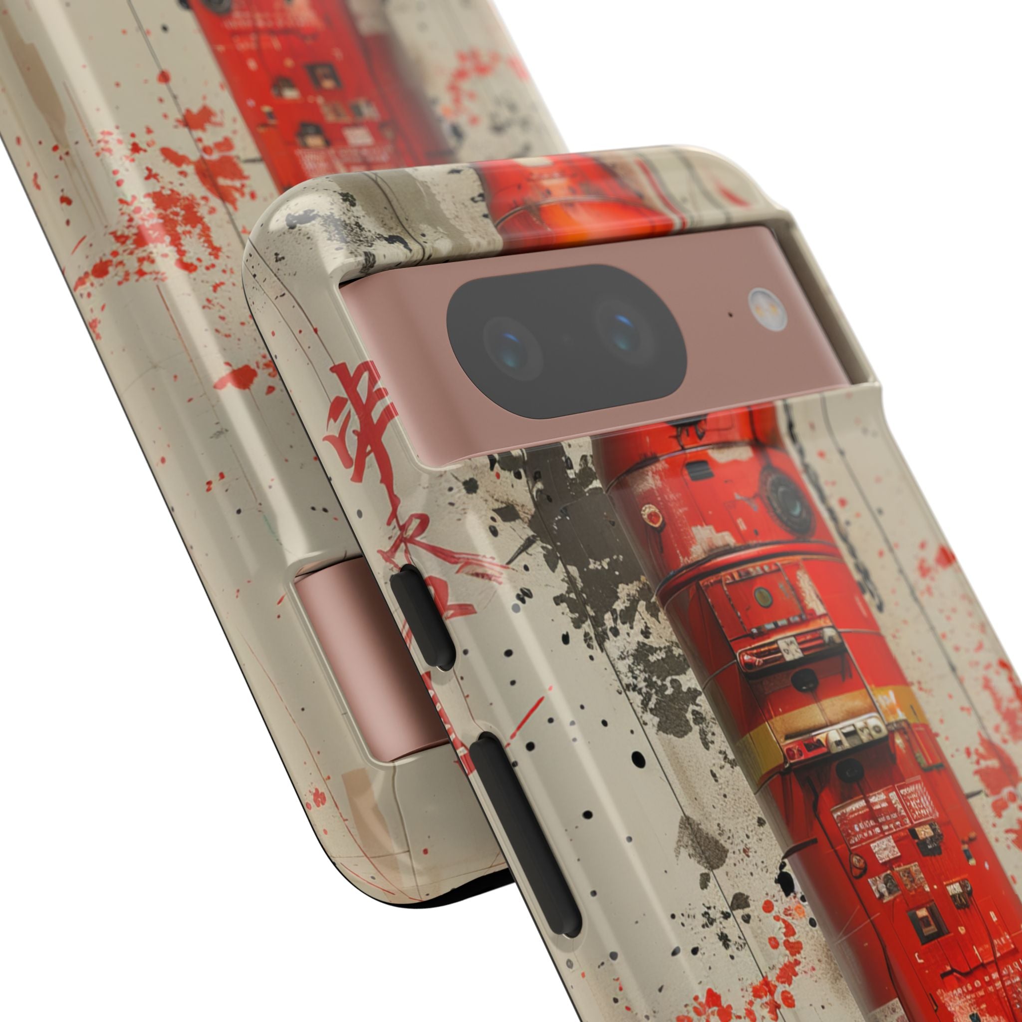 Crimson Rocket Burst Google Pixel 8 - Tough