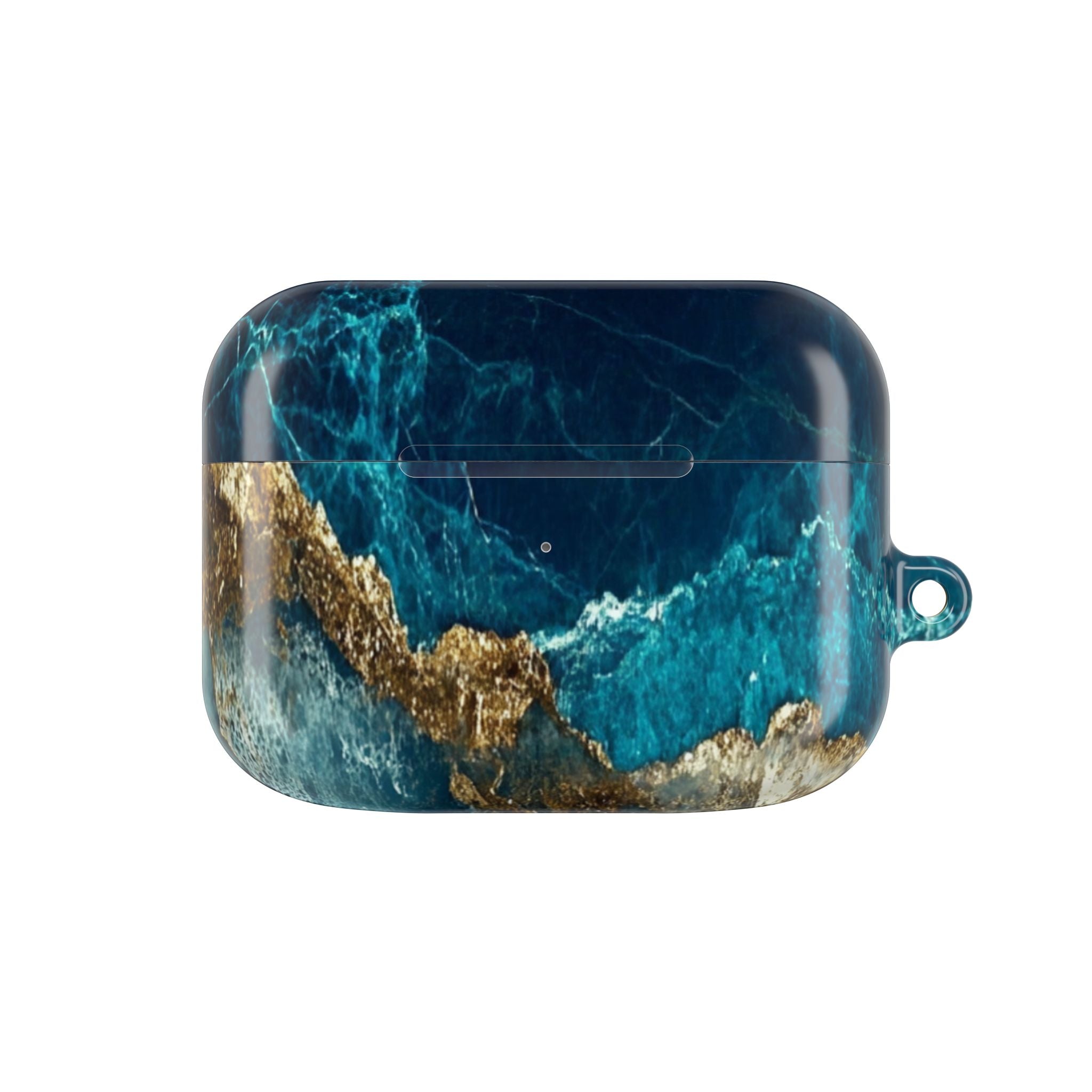 Golden Fracture Teal - AirPods Cover