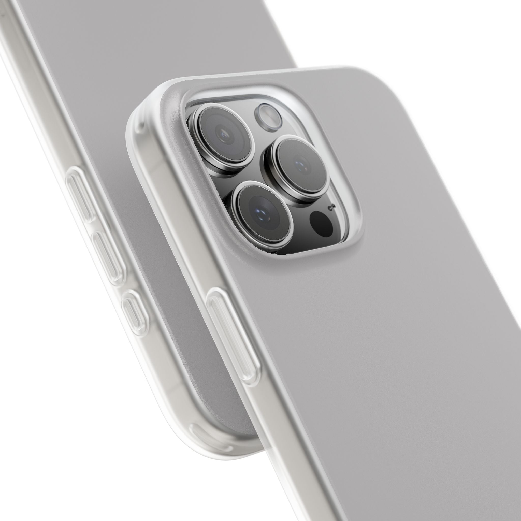 Silver Feather iPhone 16 - Flexi