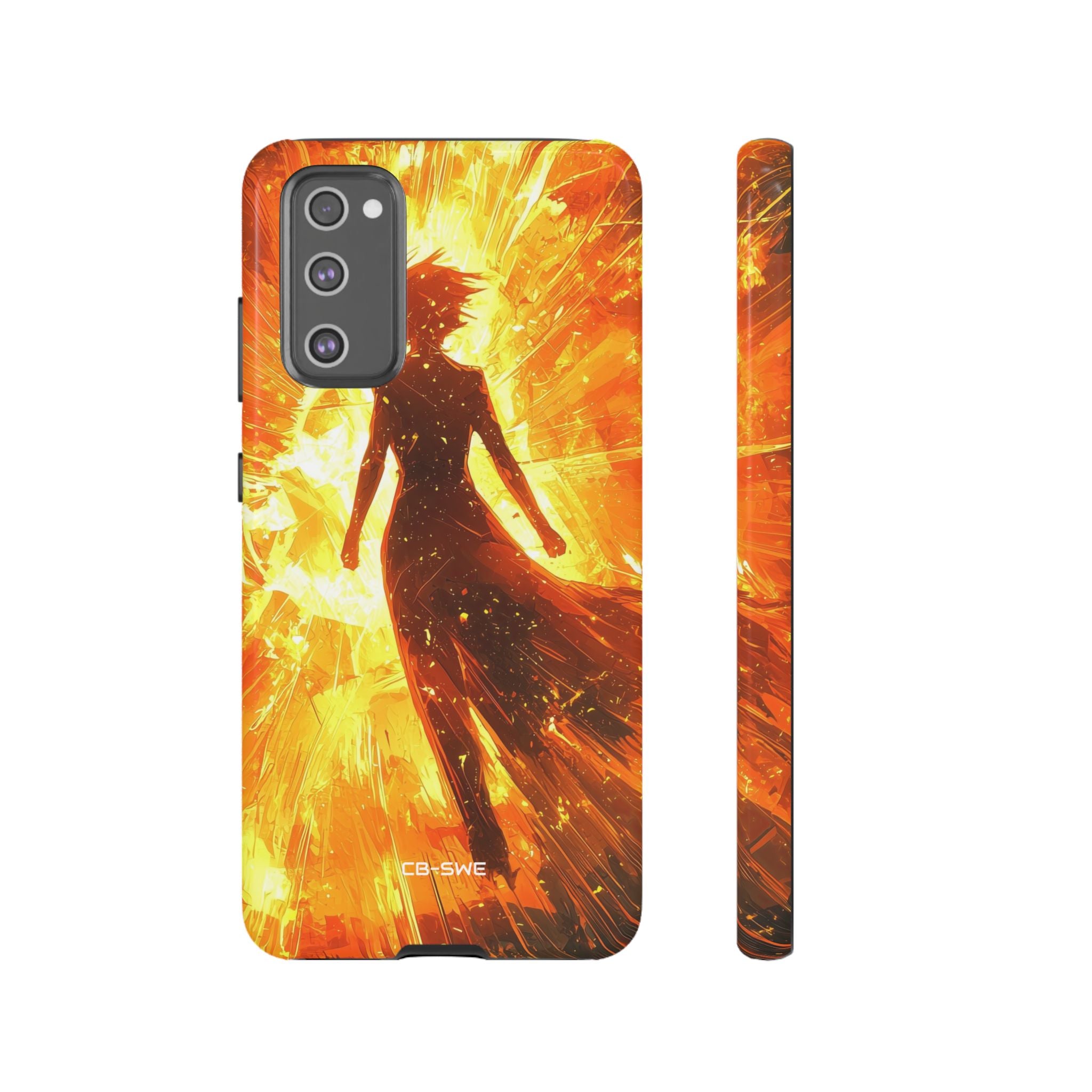 Fiery Energy Erupts - Samsung Case