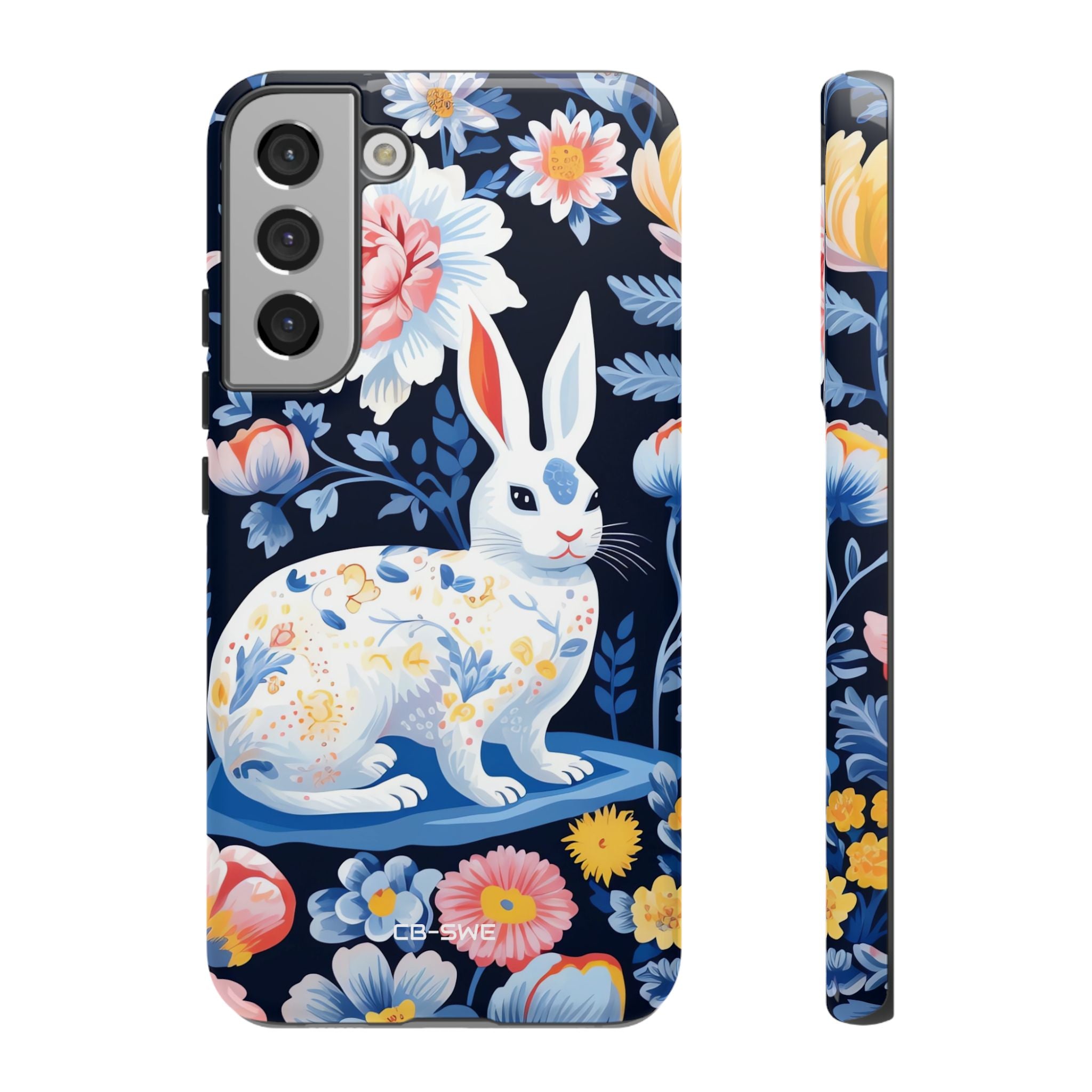 Floral Rabbit Dances - Samsung Case