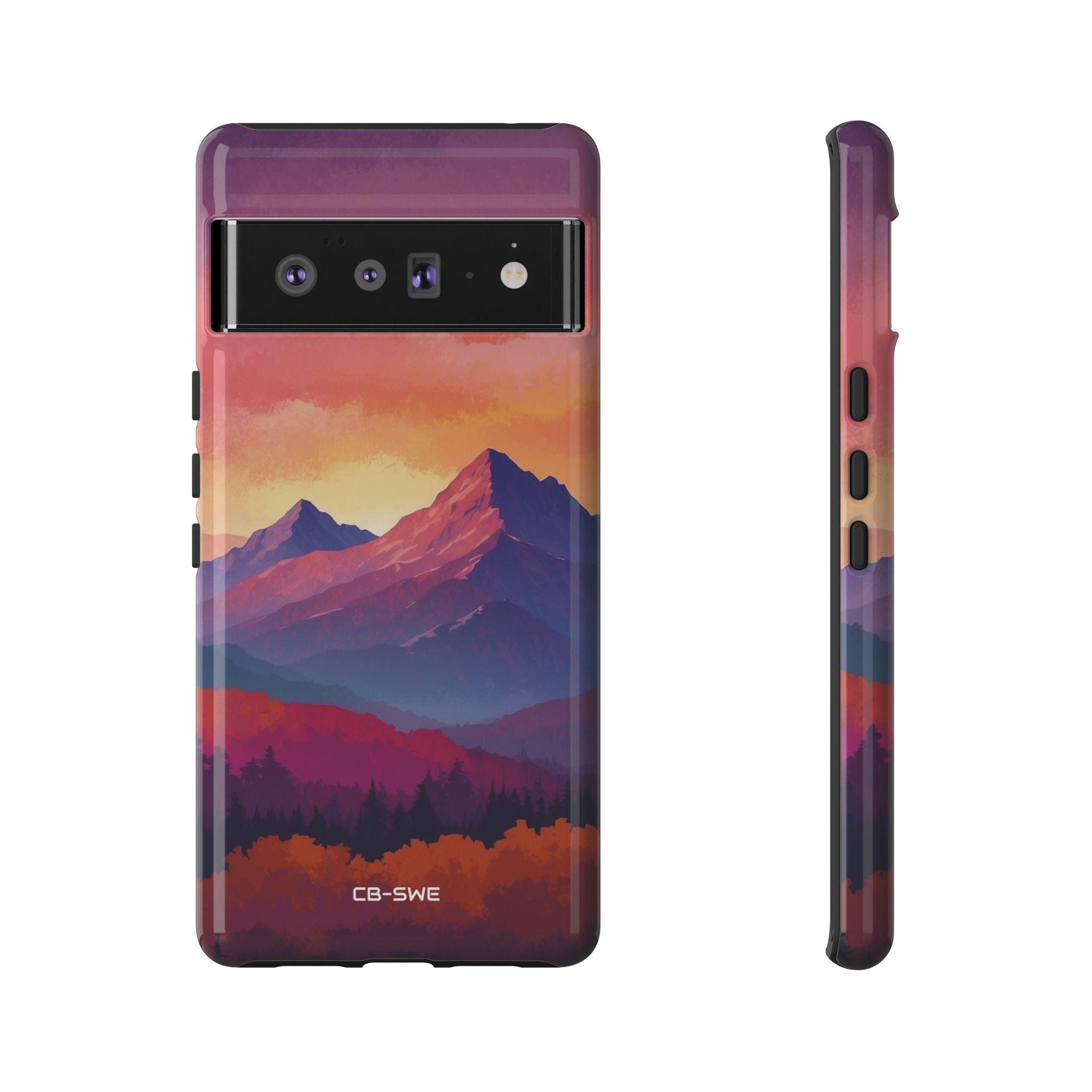 Mountain Peaks Rise - Google Pixel Case
