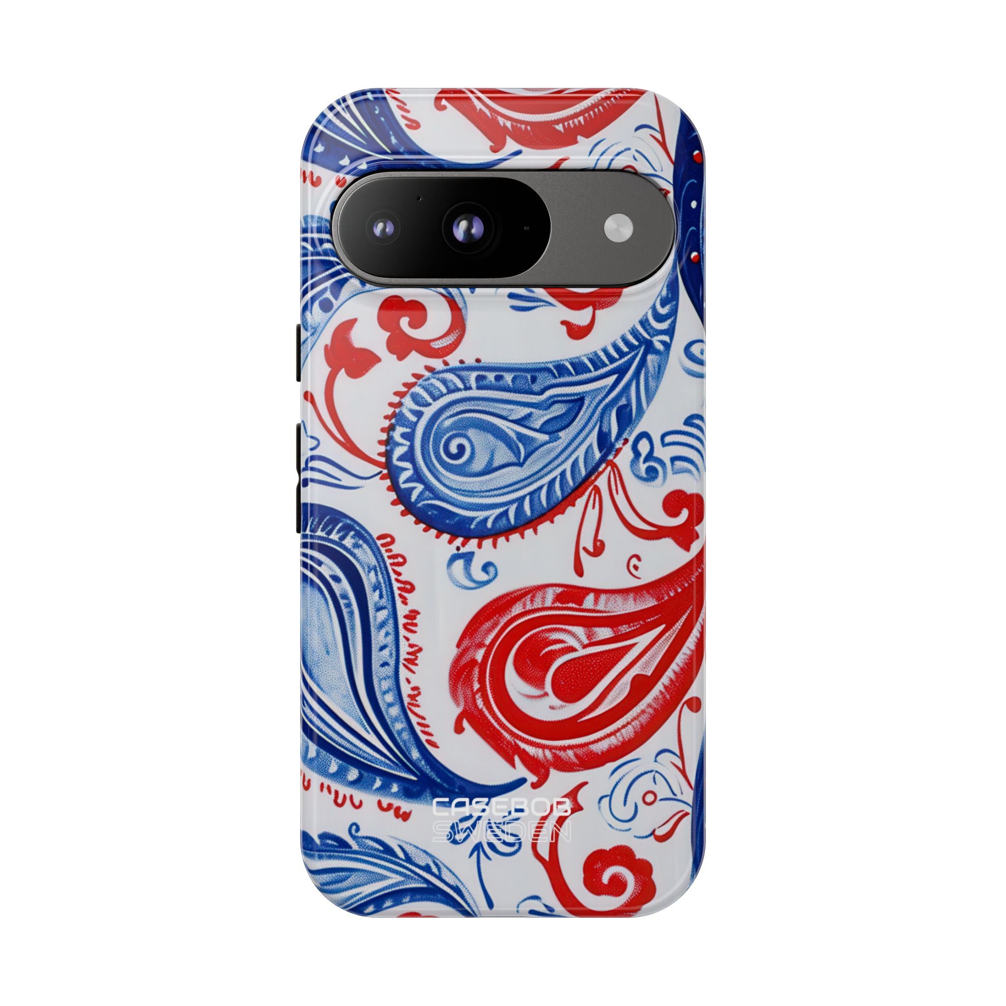 Vibrant Paisley Swirls Google Pixel 9 - Tough