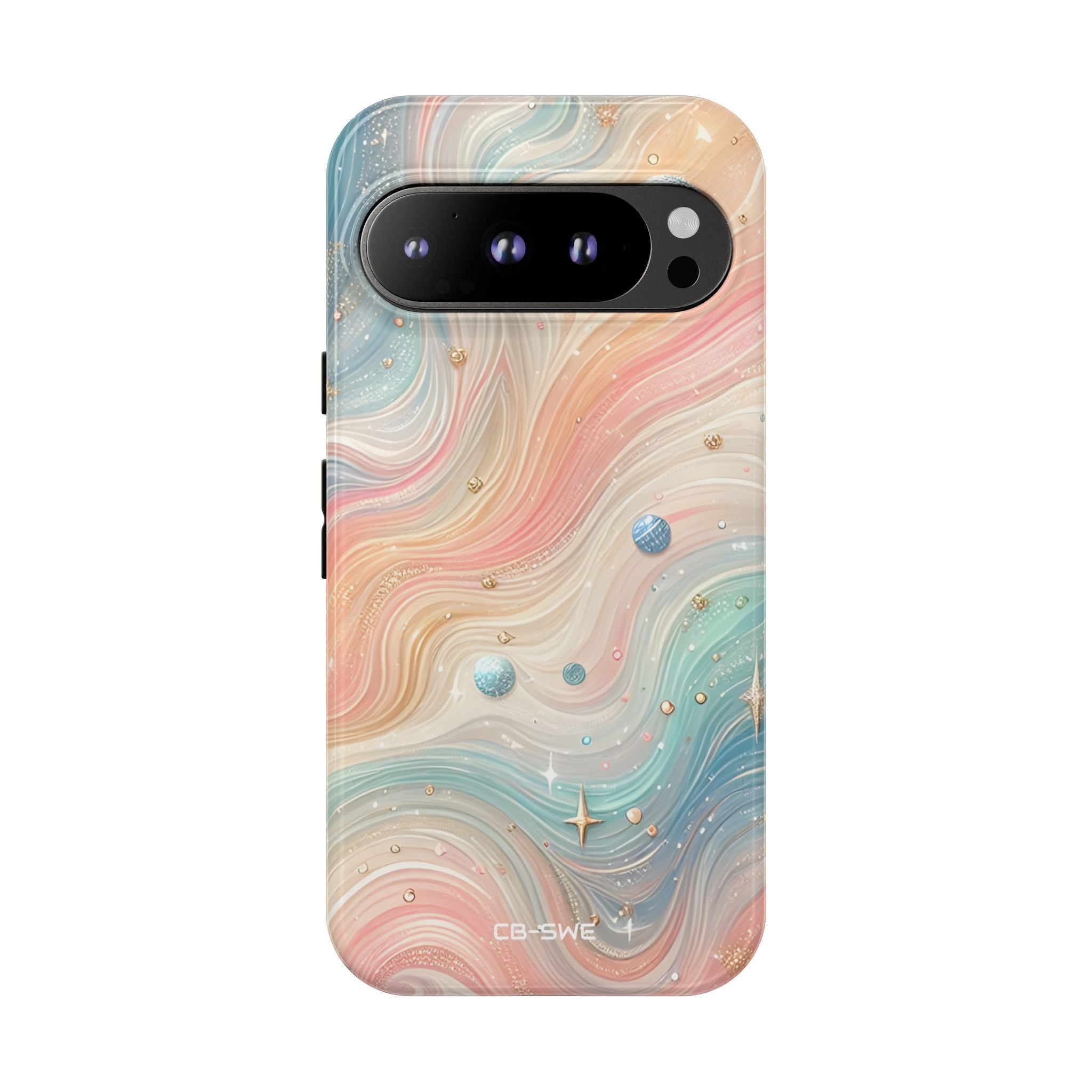 Celestial Waves Dance - Google Pixel Case
