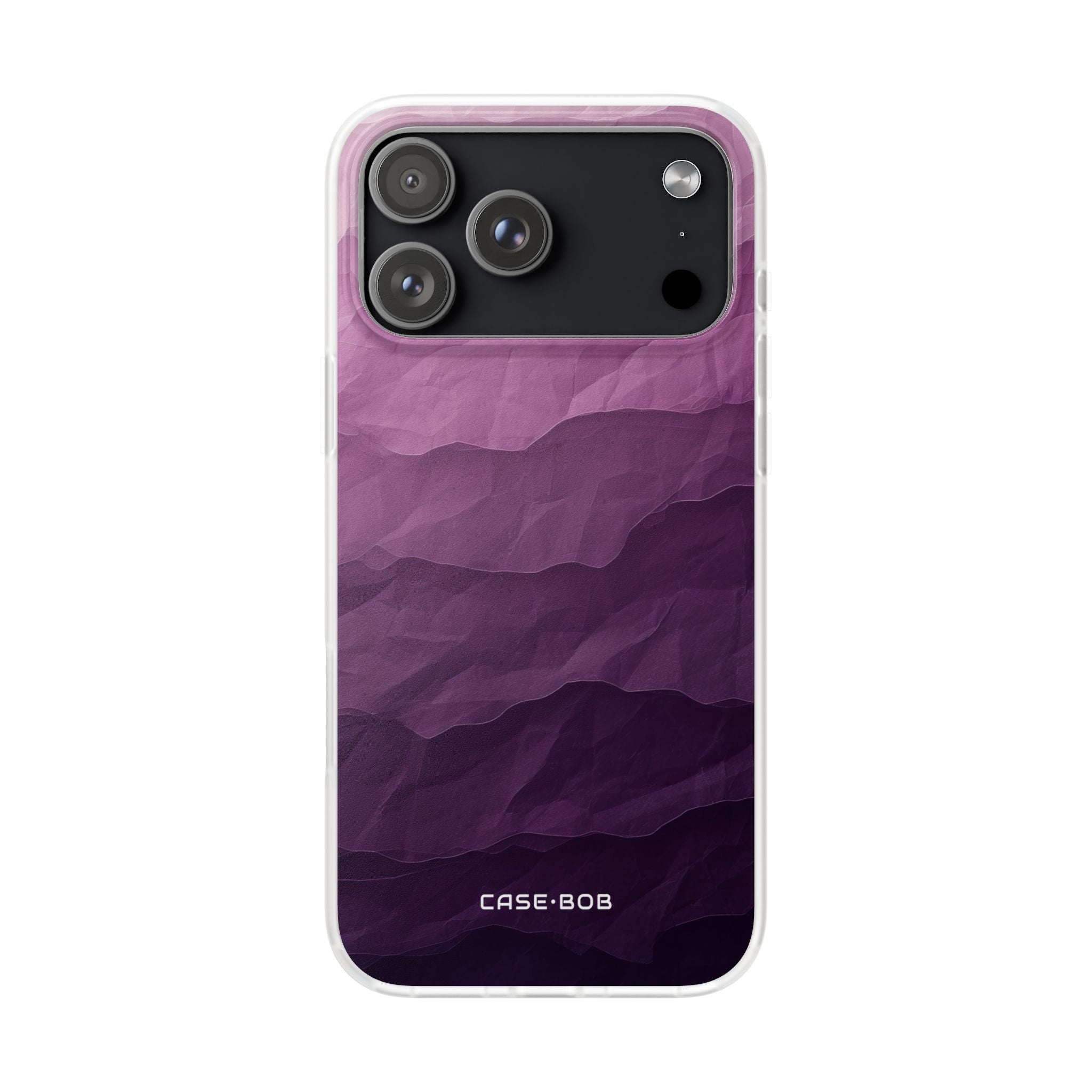 Purple Wave Layers iPhone 17 Pro Max Case - Soft