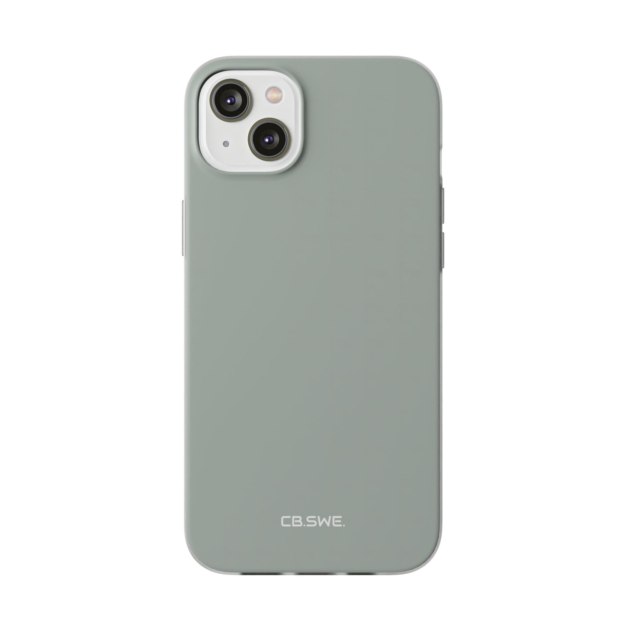 Aschgraue iPhone-Hülle – Flexi