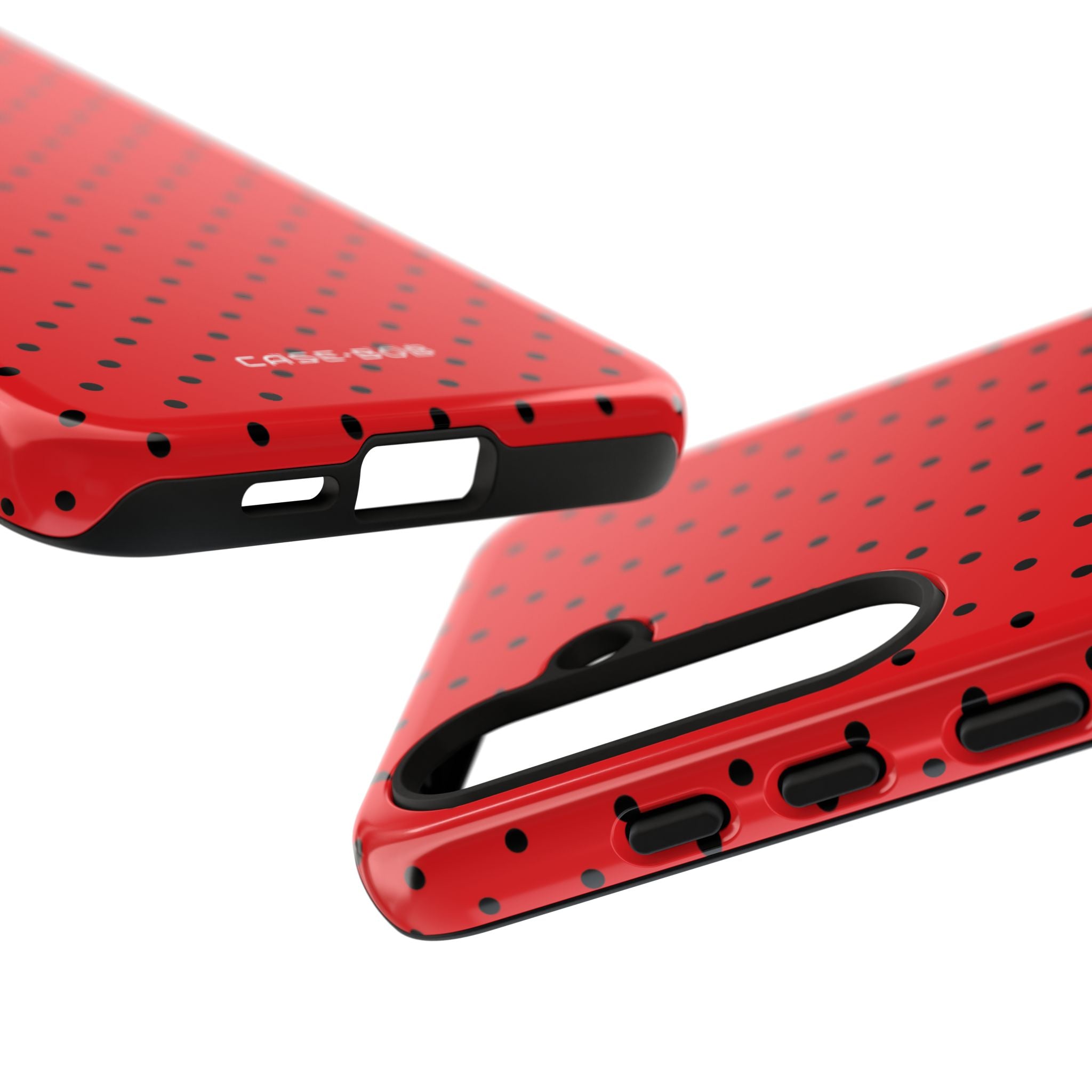 Crimson Dot Matrix Samsung S24 Plus Case - Tough