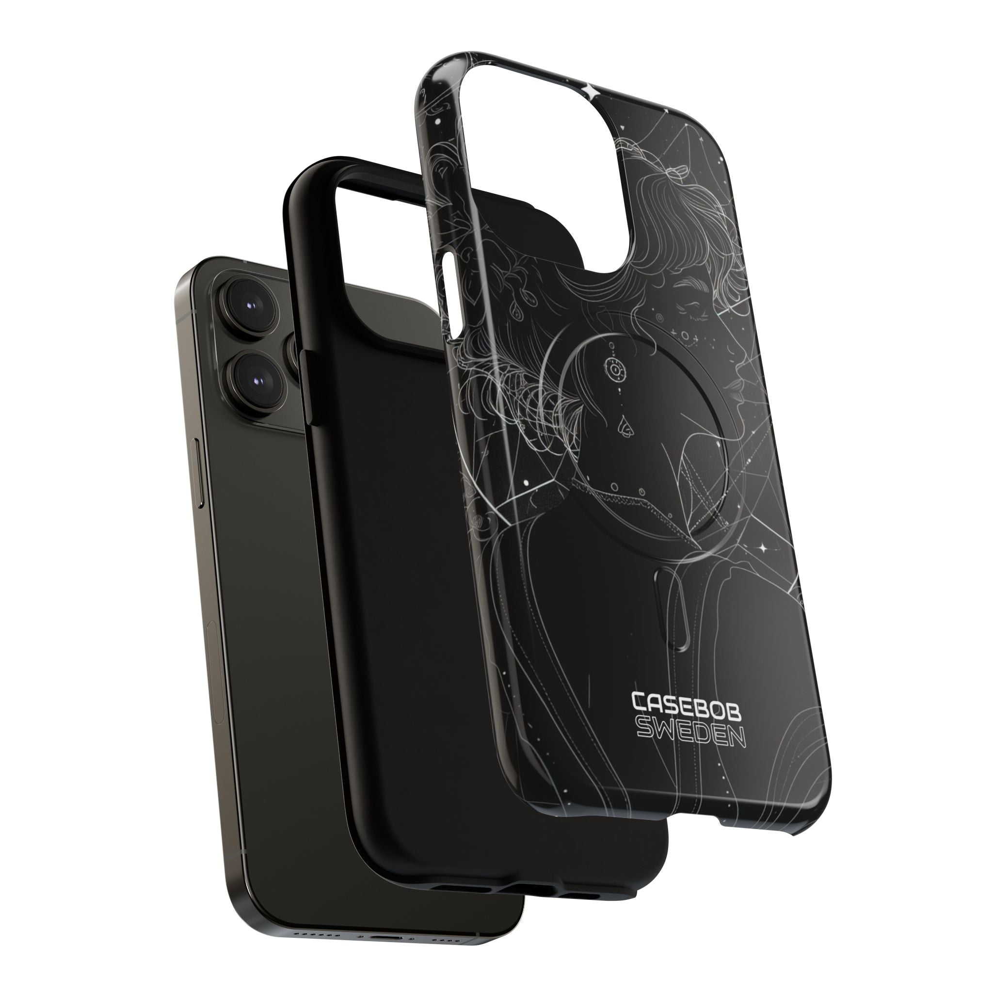 Celestial Bloom Silhouette iPhone 14 - Tough+