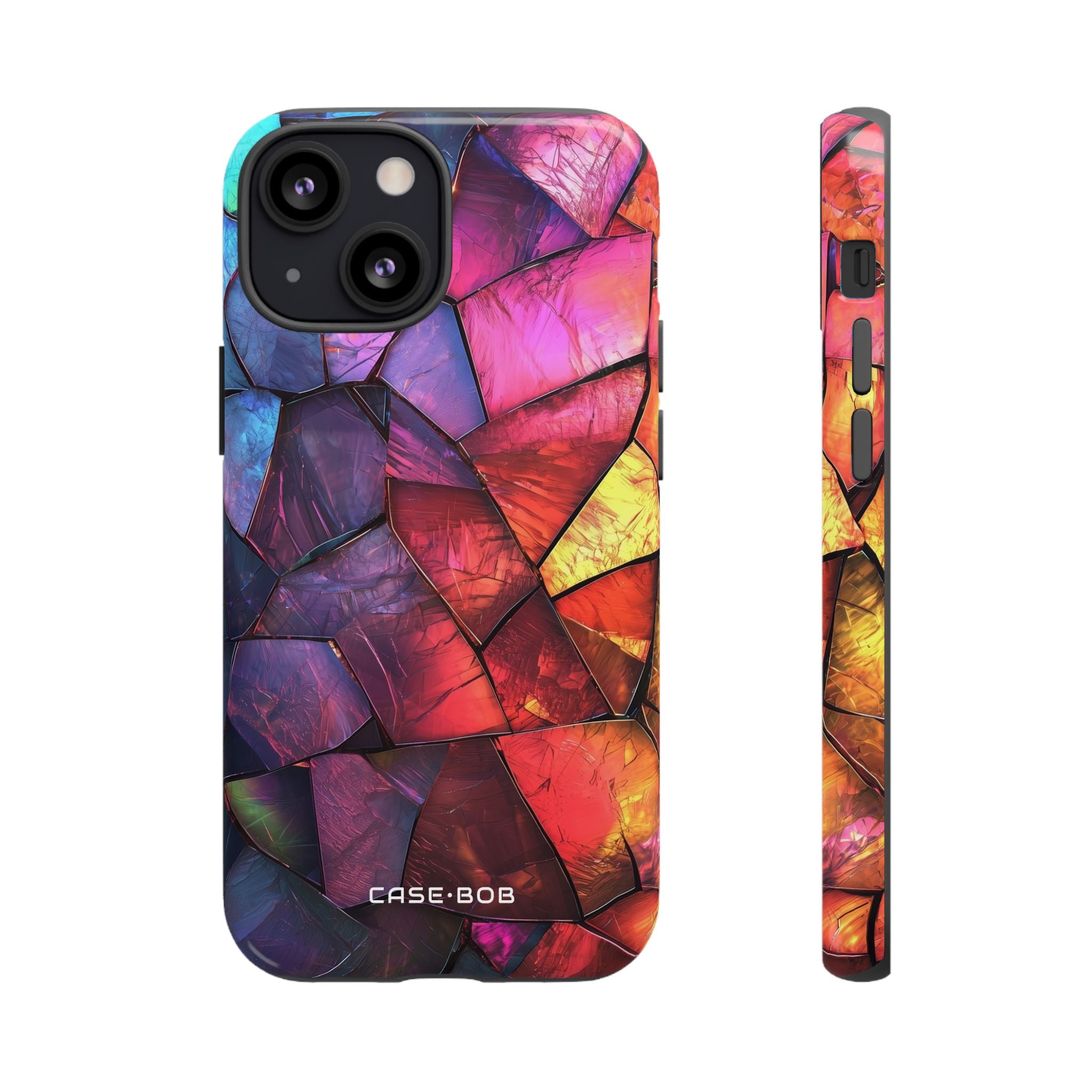 Cracked Prism iPhone 13 Mini Case - Tough