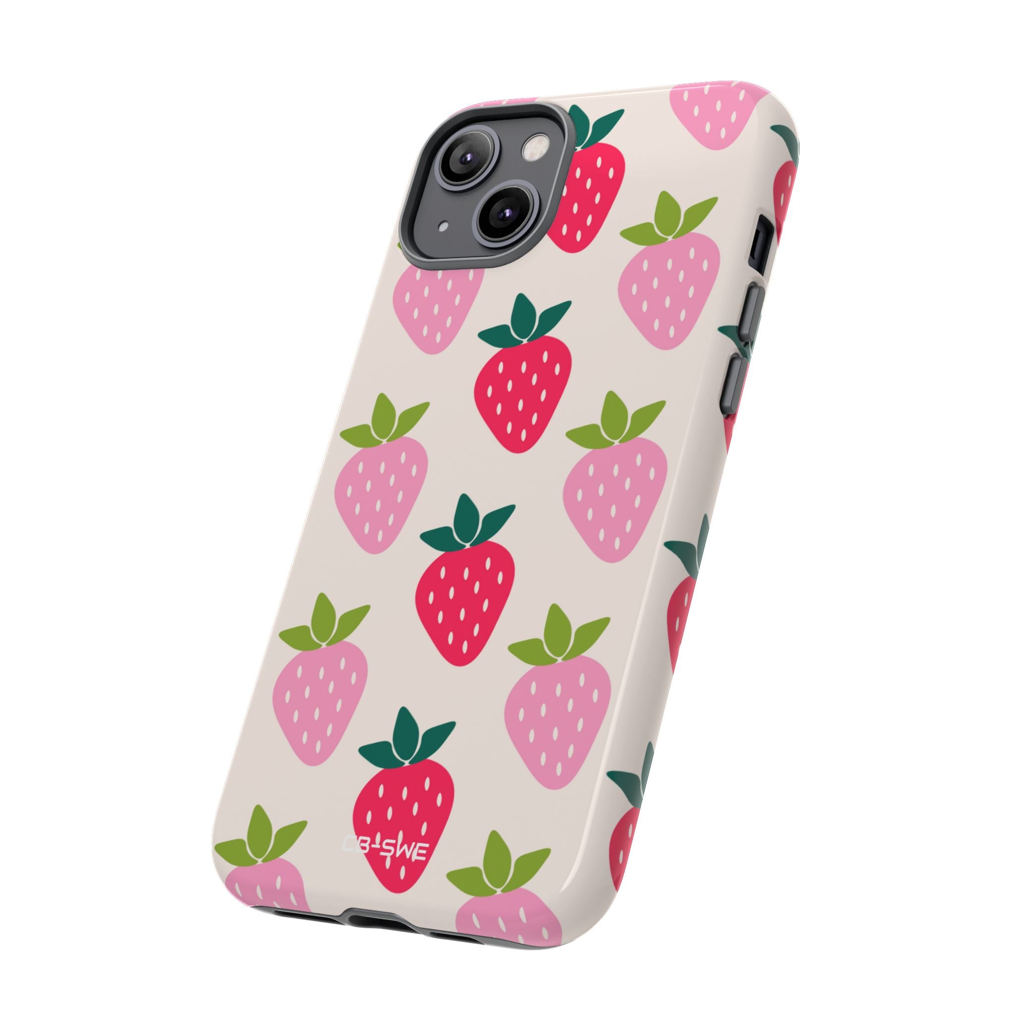 Vibrant Strawberry Rhythm - iPhone Case