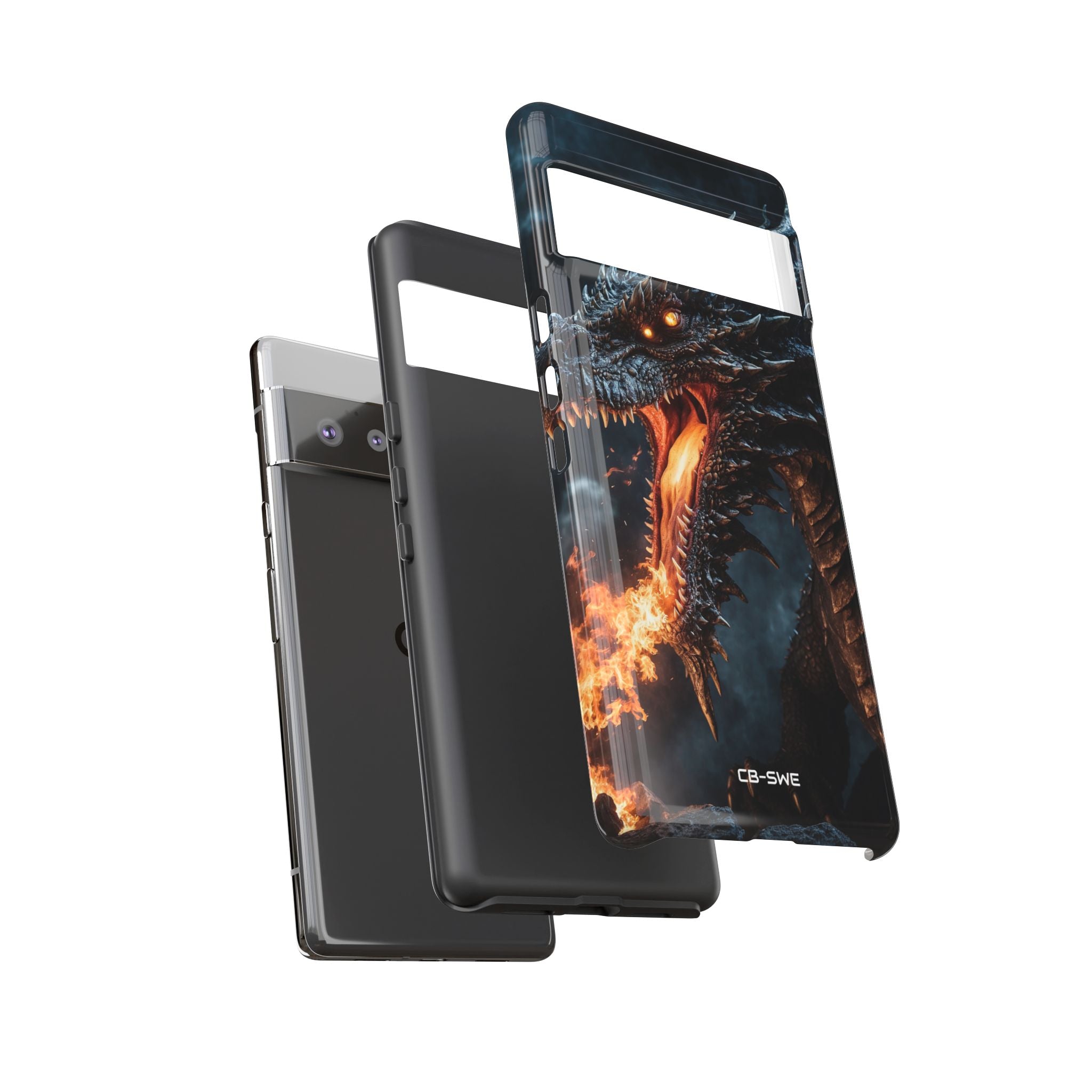 Fiery Breath Erupts - Google Pixel Case