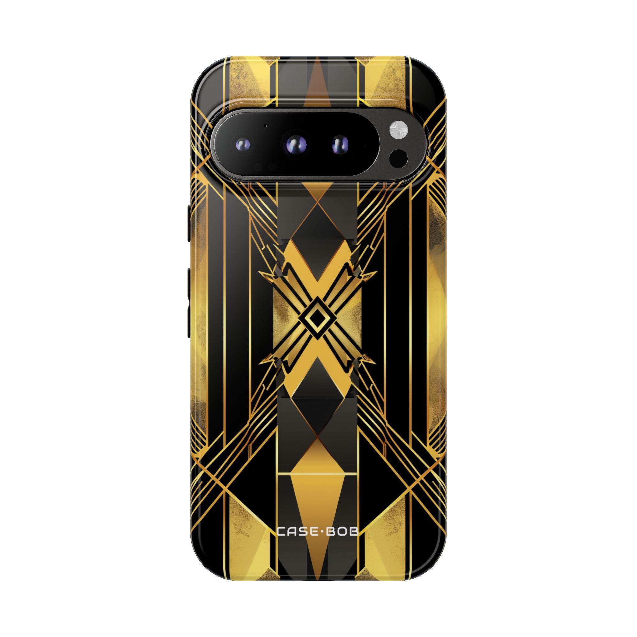 Golden Diamond Radiance Google Pixel 9 Pro Case - Tough