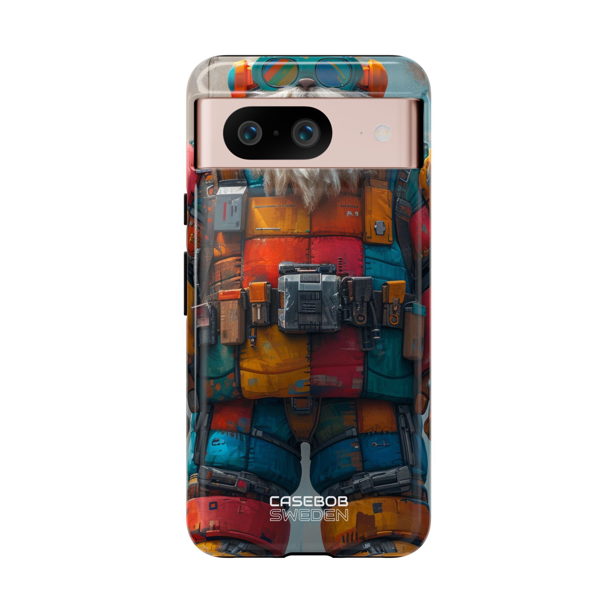 Whimsical Robot Wanderer Google Pixel 8 - Tough