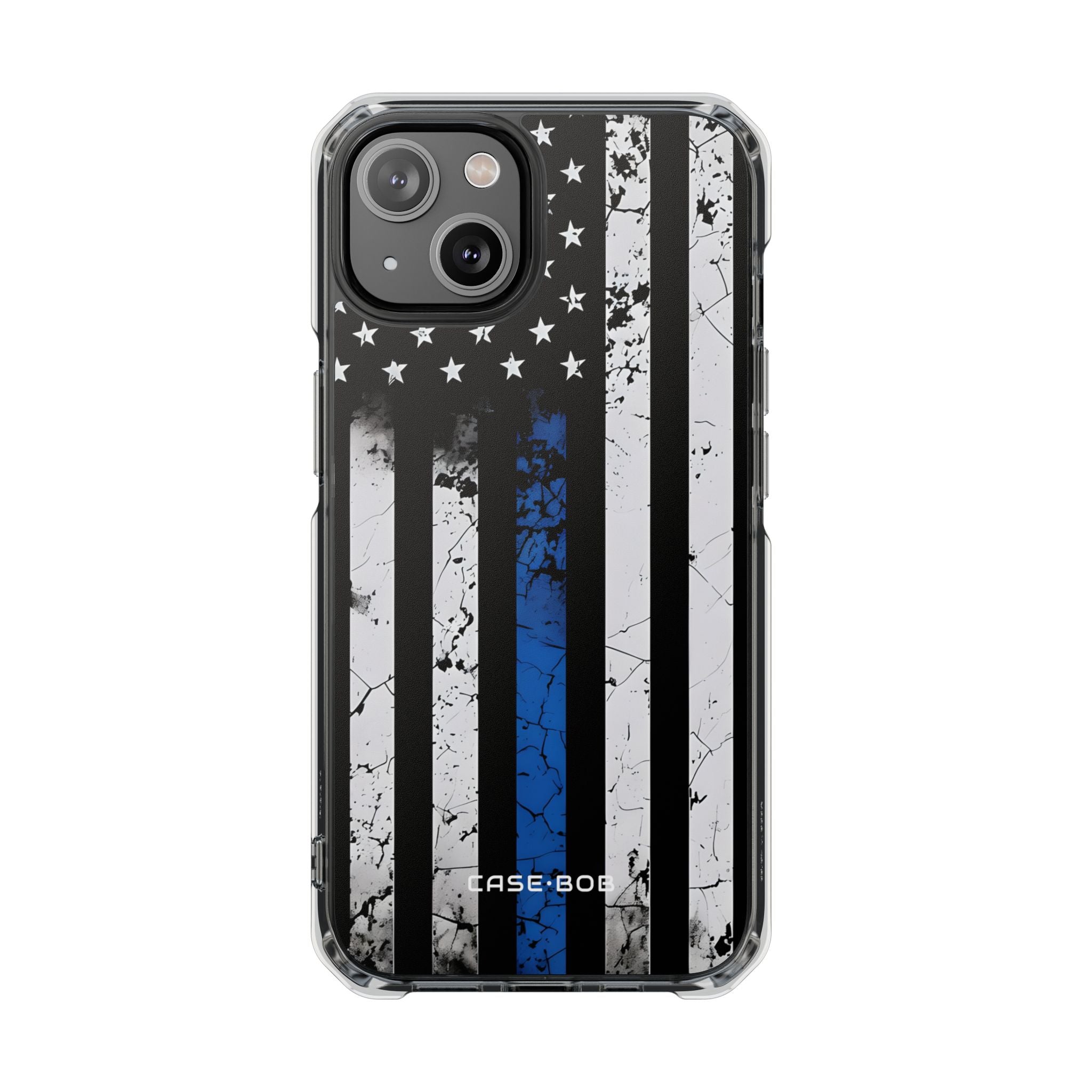 Blue Stripe Flag iPhone 14 Case - Impact