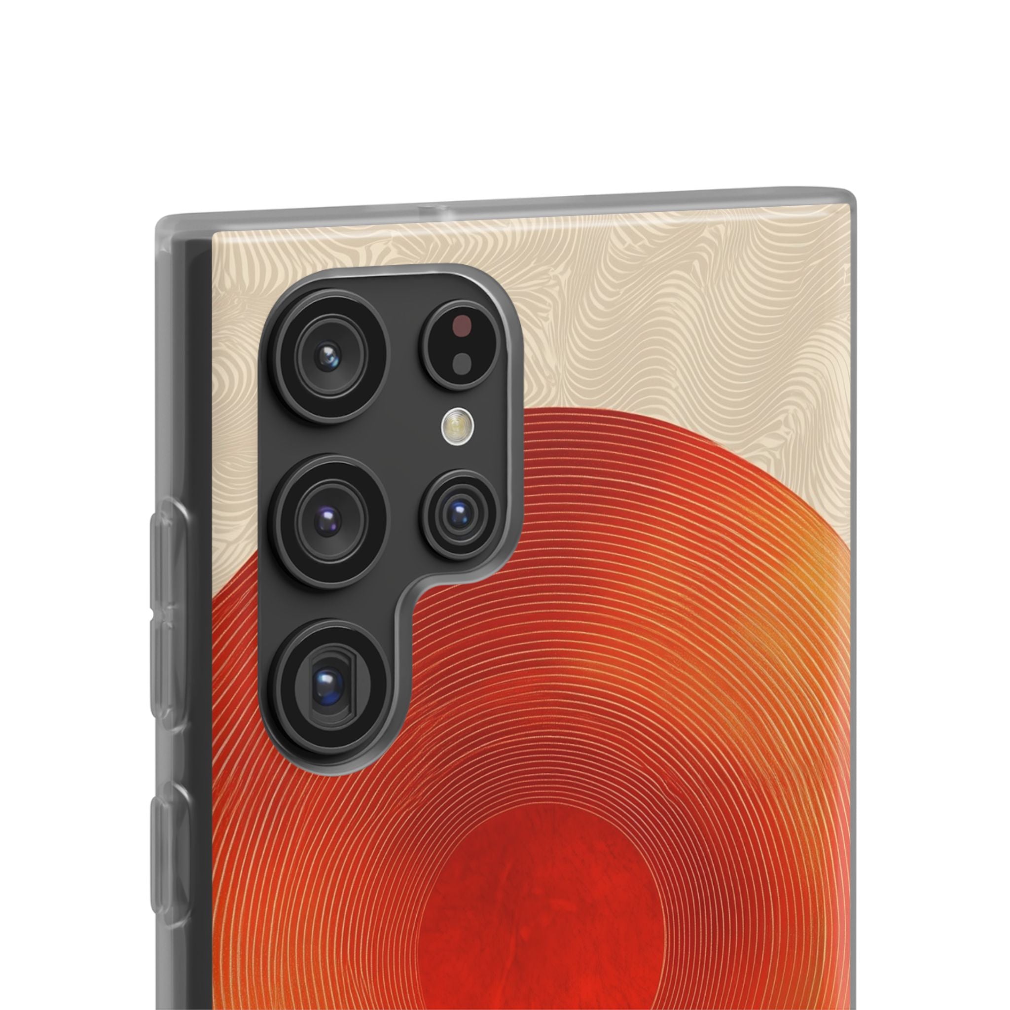 Sunburst Swirl Samsung S22 Ultra Case - Soft