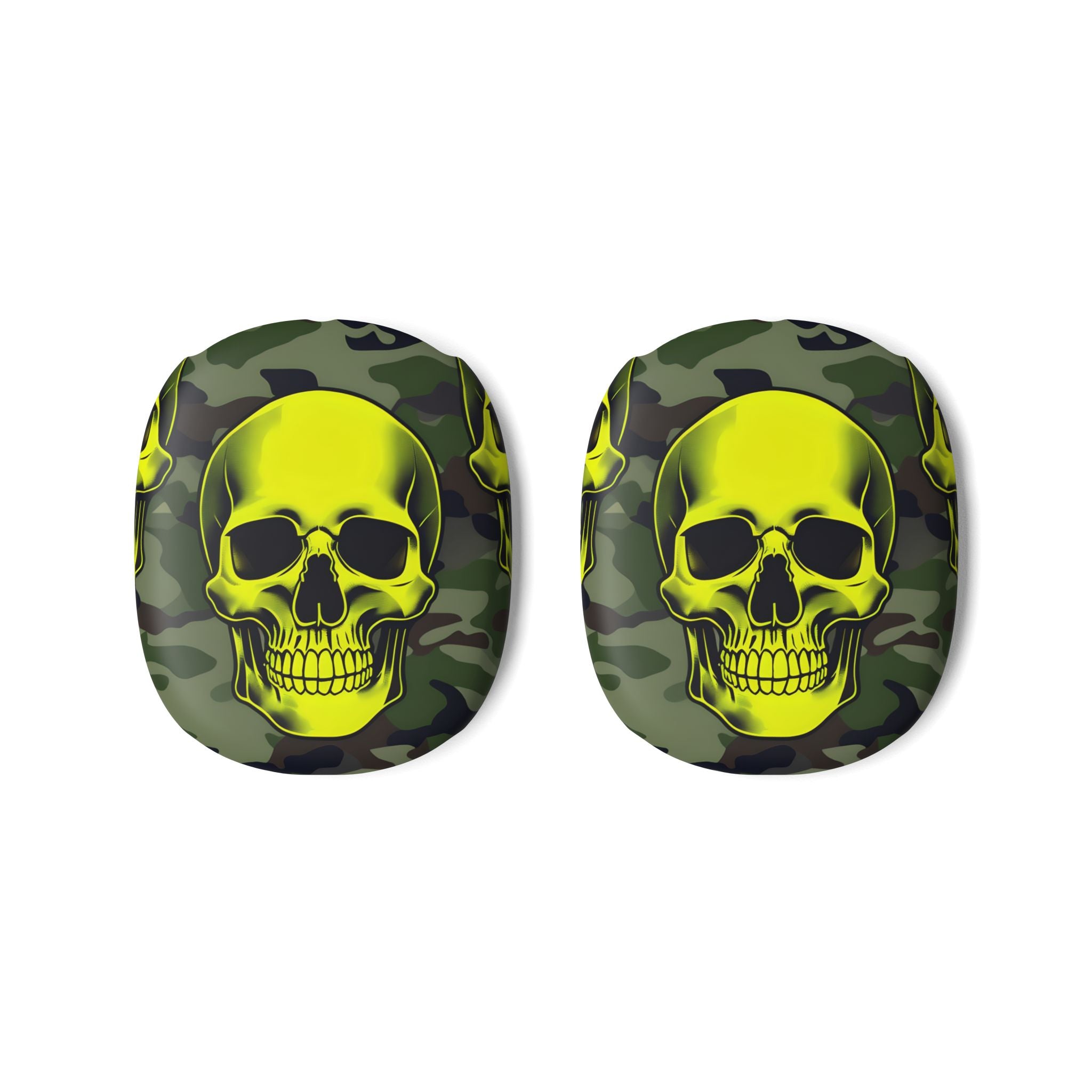 Neon Skull Camo - AirPod Max -suoja
