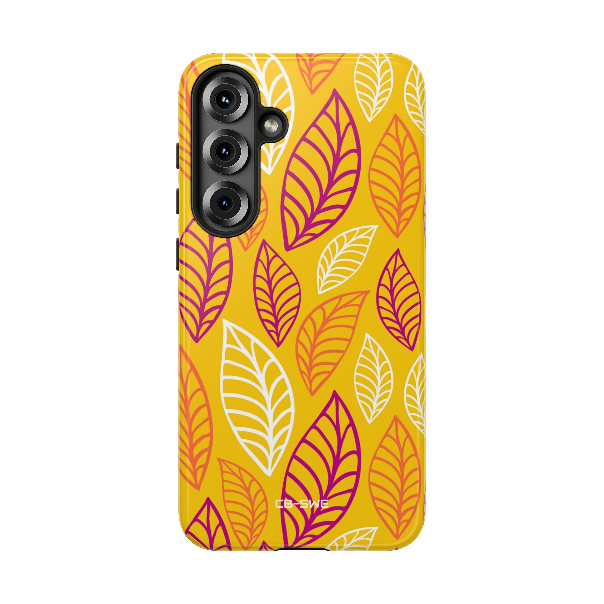 Vibrant Leaf Symphony - Samsung Case