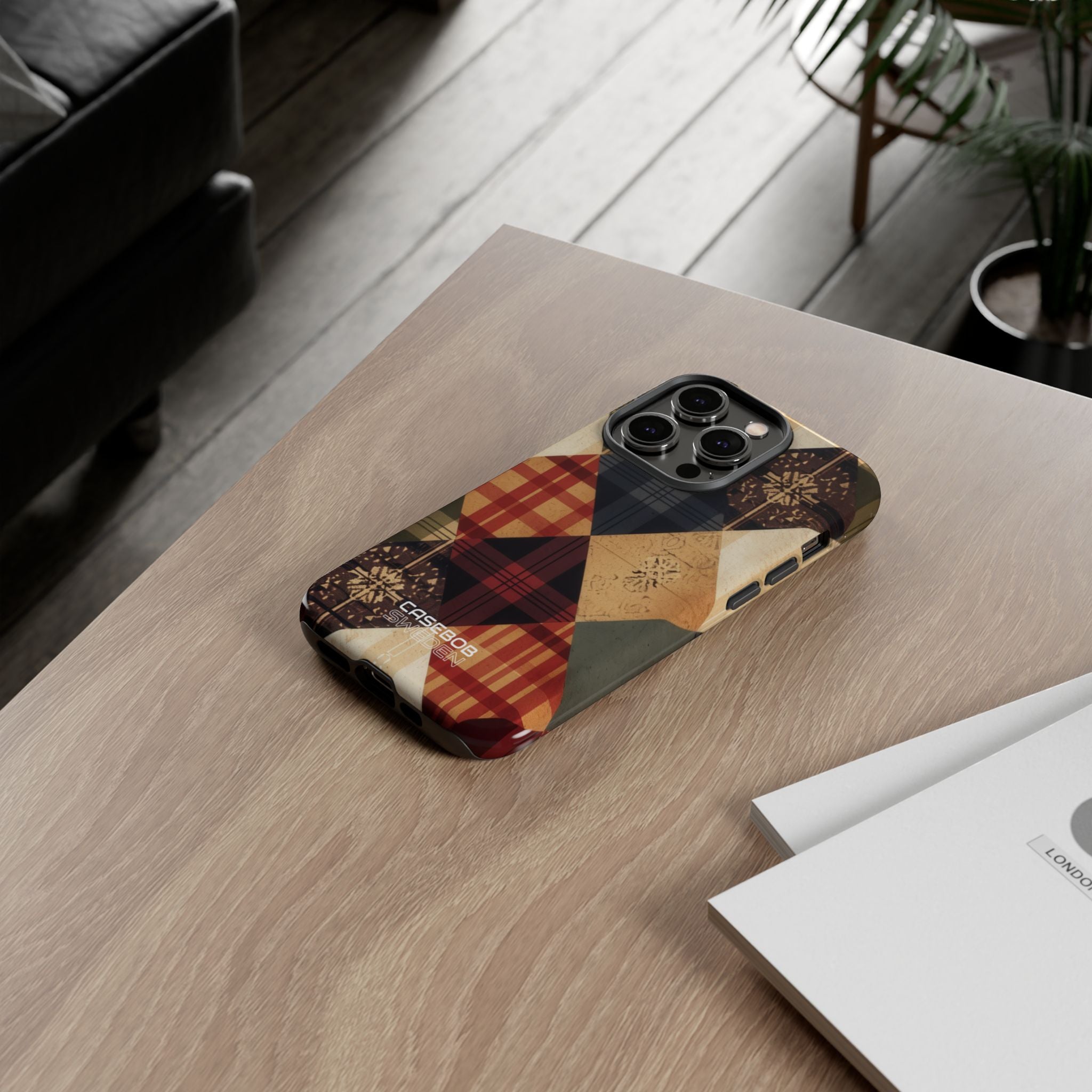 Rustik Quilt Charm iPhone 14 - Tough