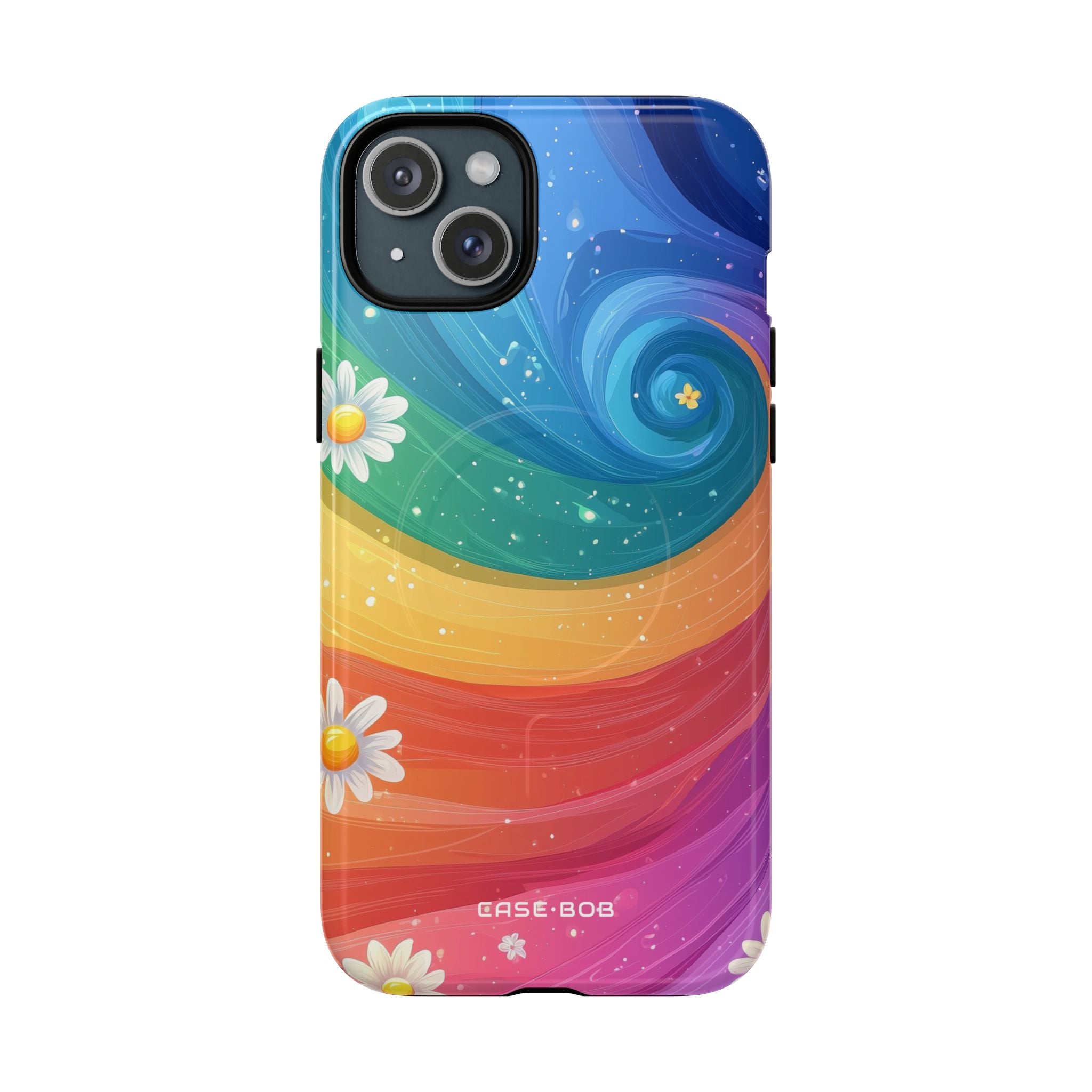 Vortex Bloom iPhone 15 Plus Case - Tough+