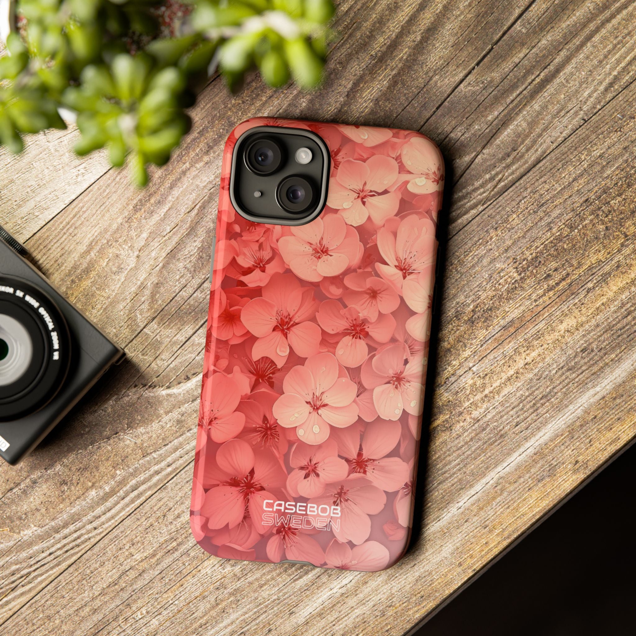Blush Garden Bloom iPhone 15 - Tough