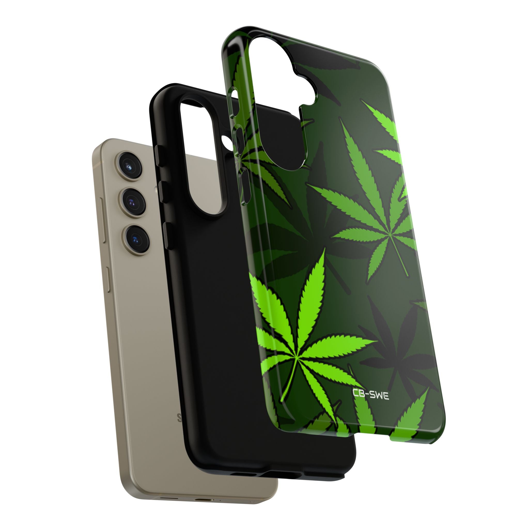 Green Leaf Symmetry - Samsung Case