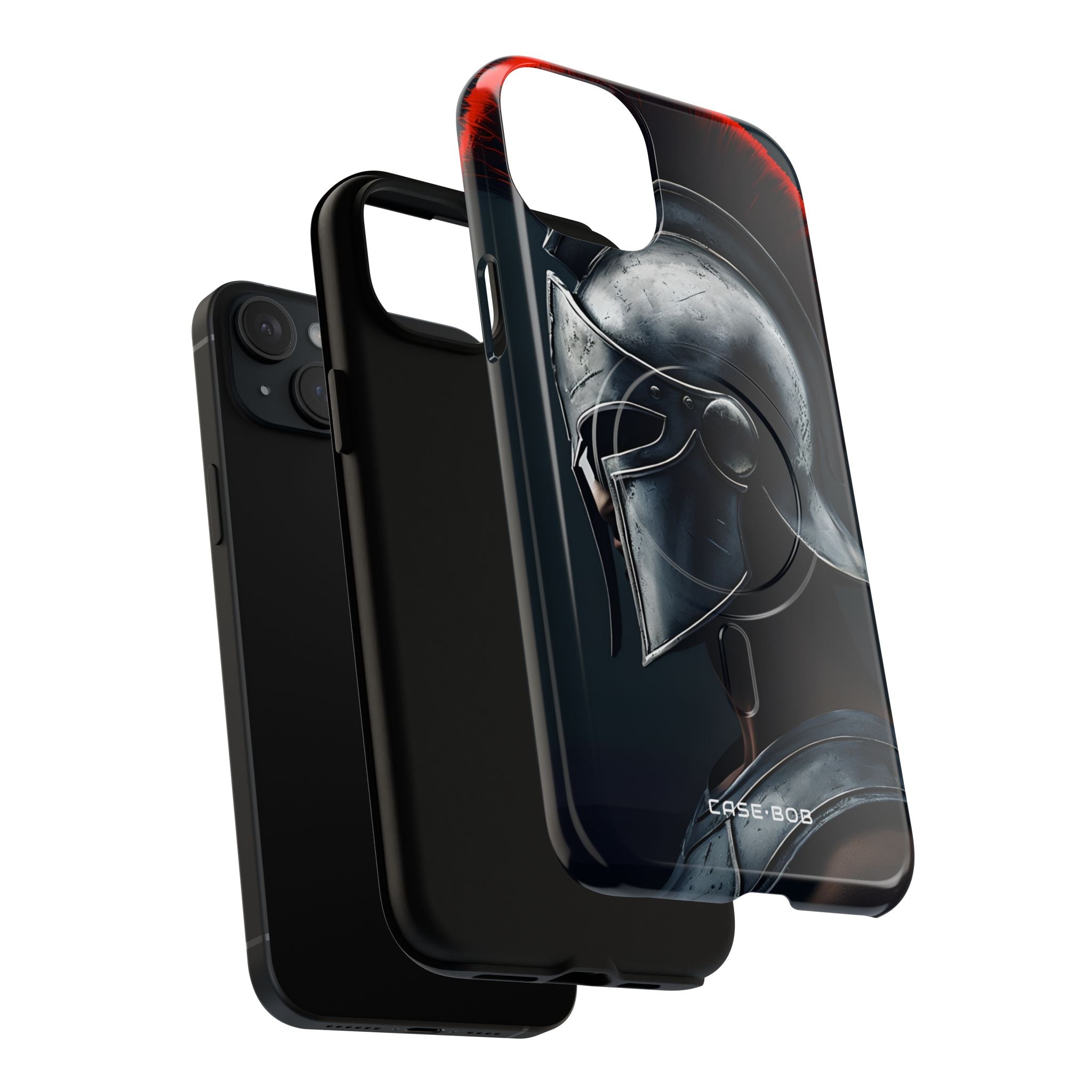 Silver Centurion iPhone 15 Plus Case - Tough+