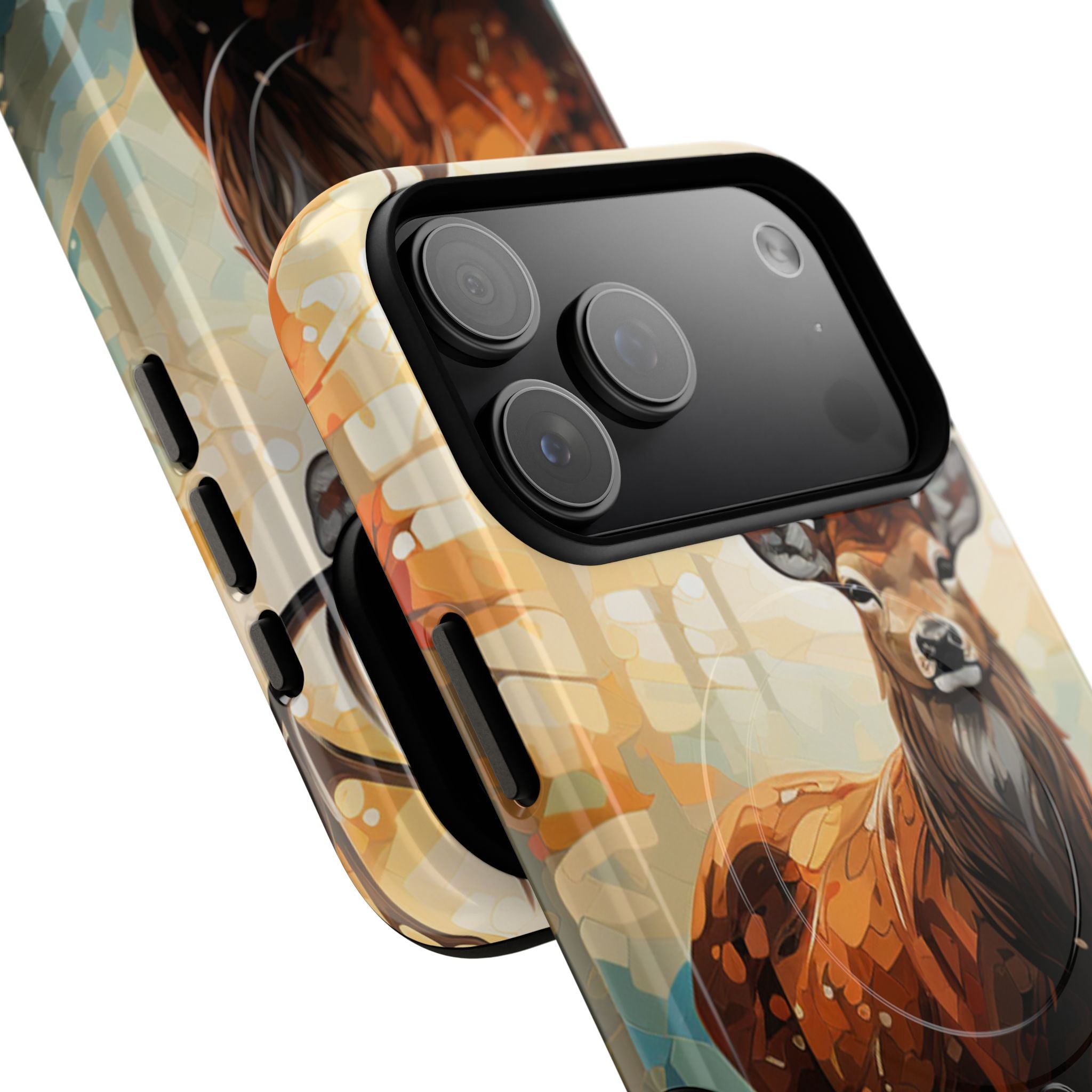 Glowing Stag iPhone 17 Pro Max Case - Tough+