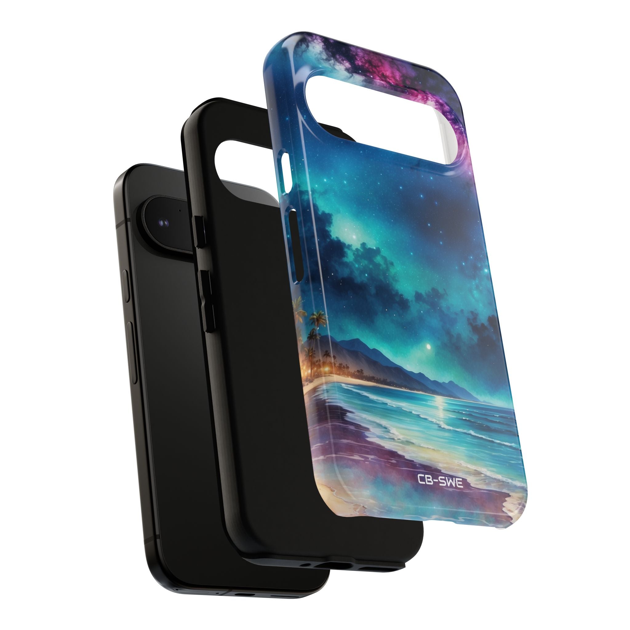 **Waves Embrace Stars** - Google Pixel Case
