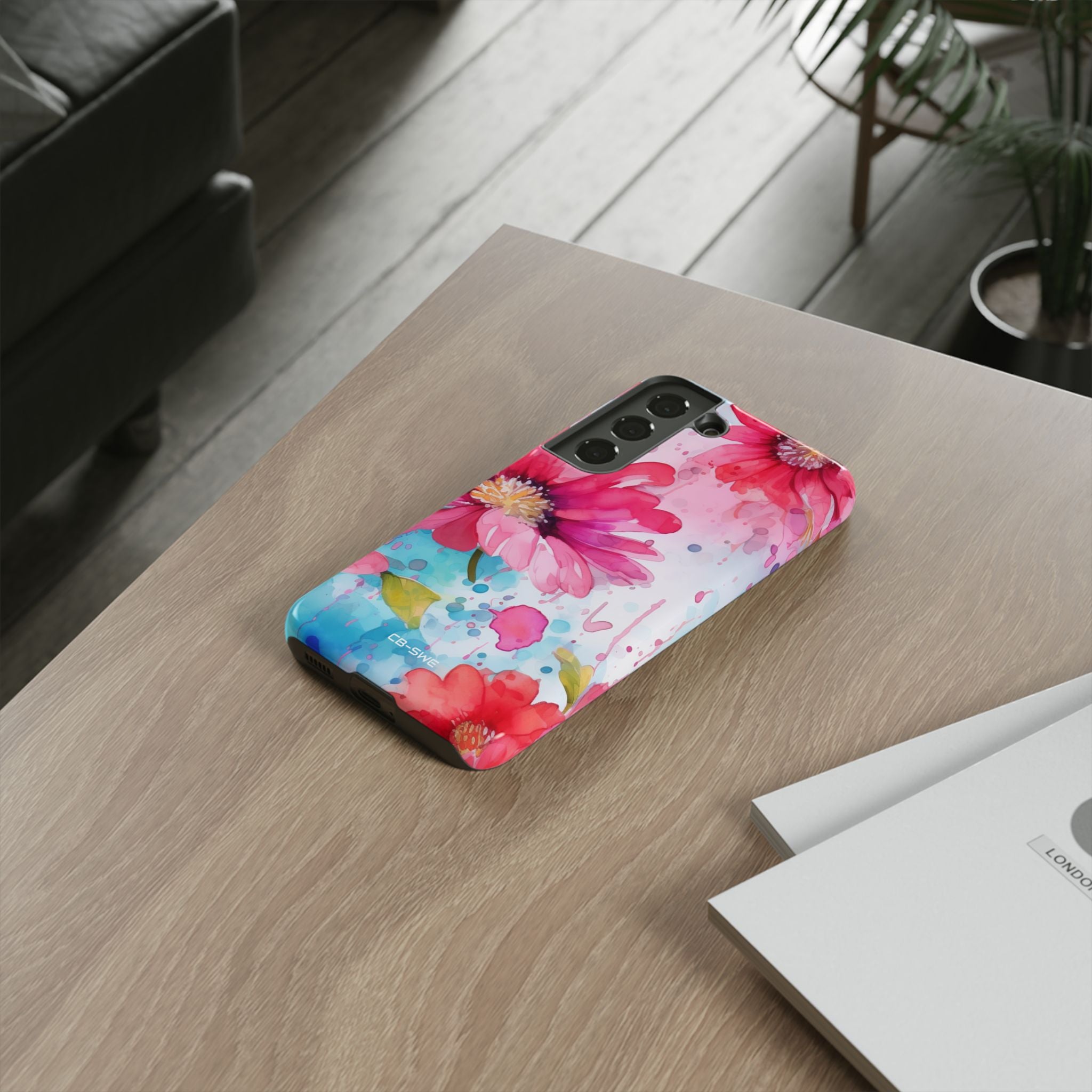 Vibrant Floral Dance - Samsung Case