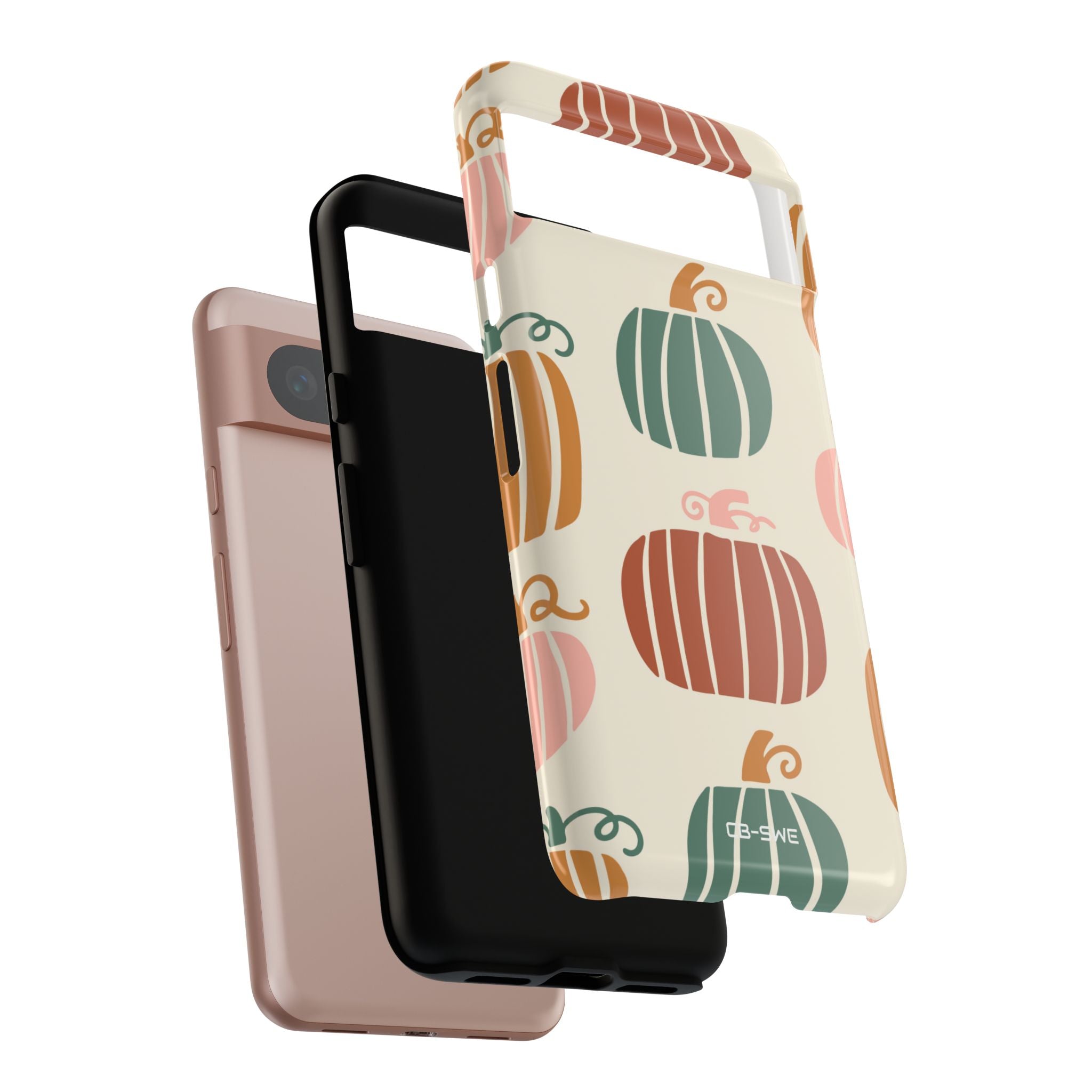 Whimsical Pumpkin Harmony - Google Pixel Case