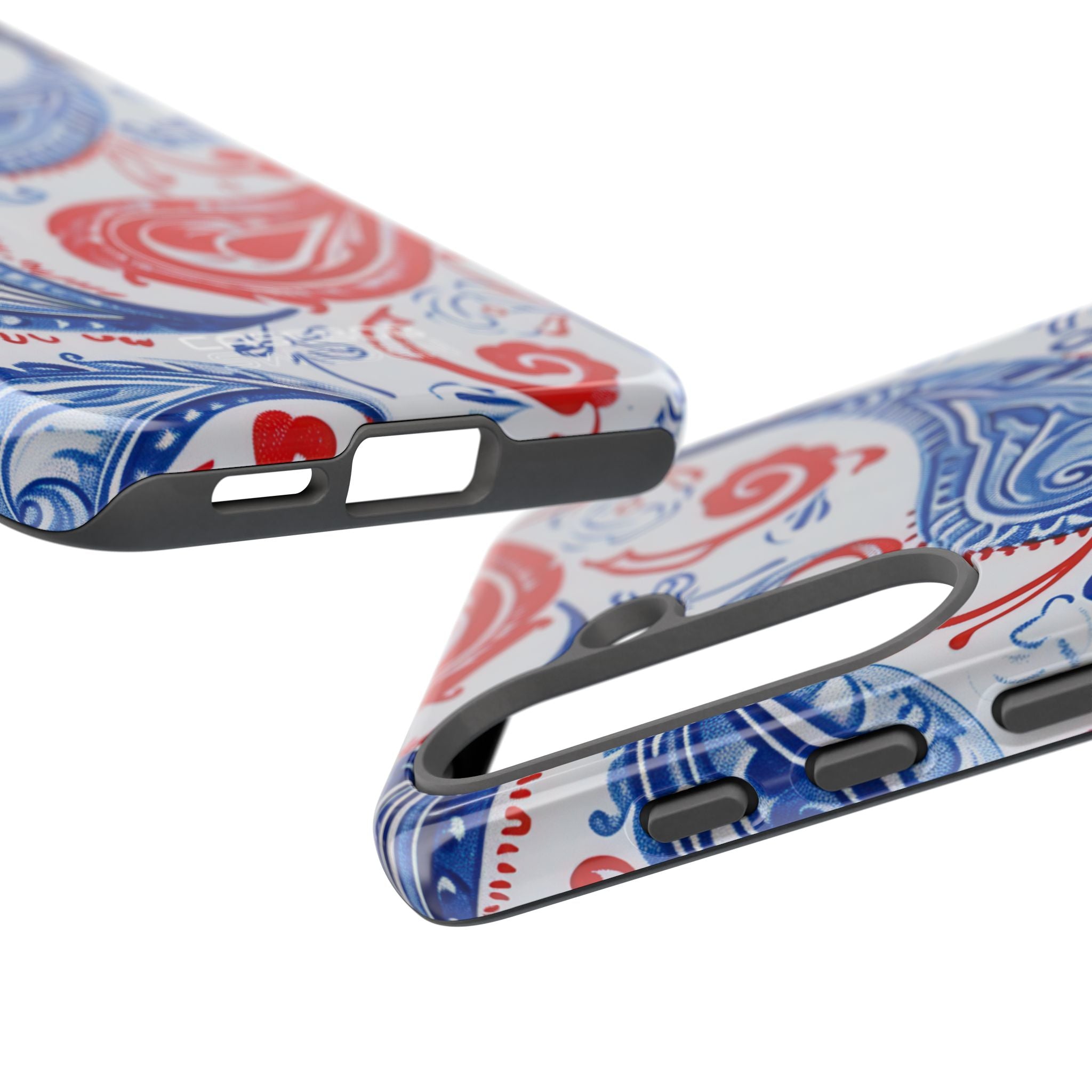 Levendige Paisley Swirls Samsung S25 - Tough