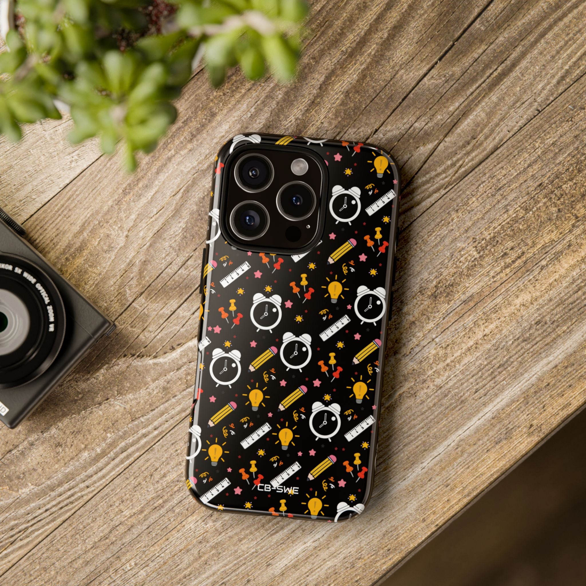 Bright Pencils Twirl - iPhone Case
