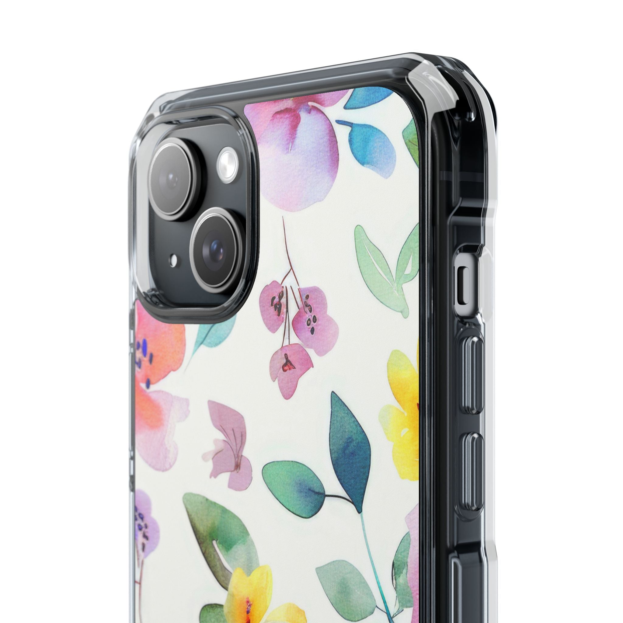 Whimsical Watercolor Florals iPhone Case - Impact