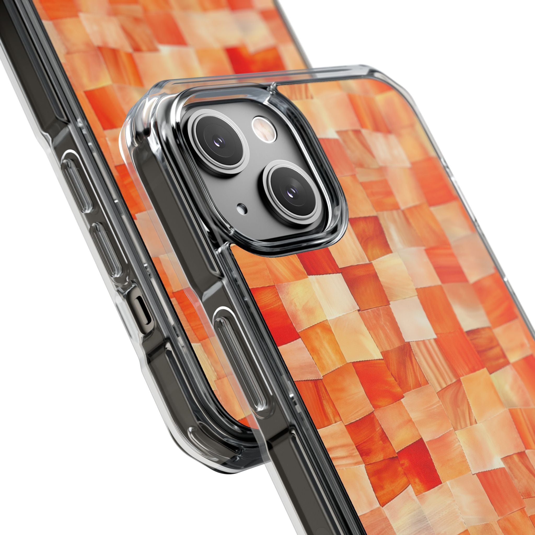 Vibrant Mosaic Tapestry iPhone 14 - Impact Clear+