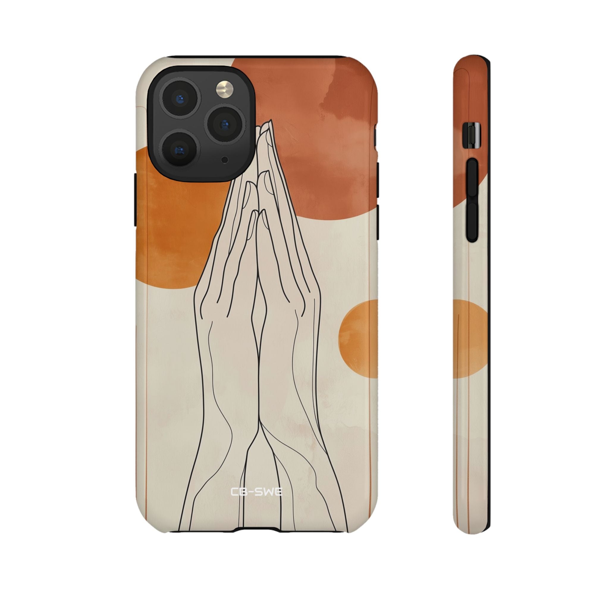 Prayers Encircle Hands - iPhone Case